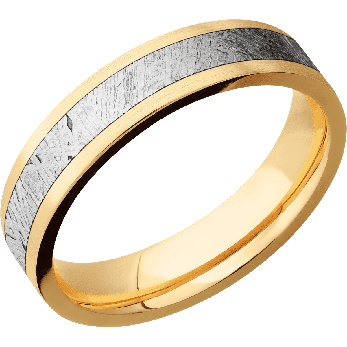 10K Yellow Gold + Satin Finish - Image 2