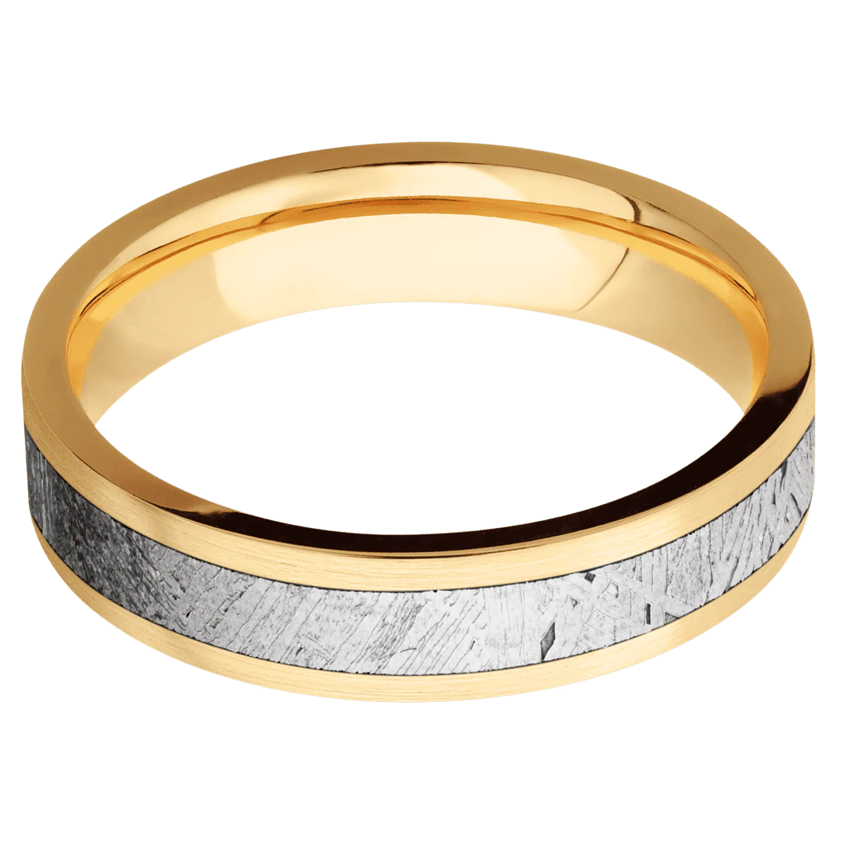 10K Yellow Gold + Satin Finish - Image 3