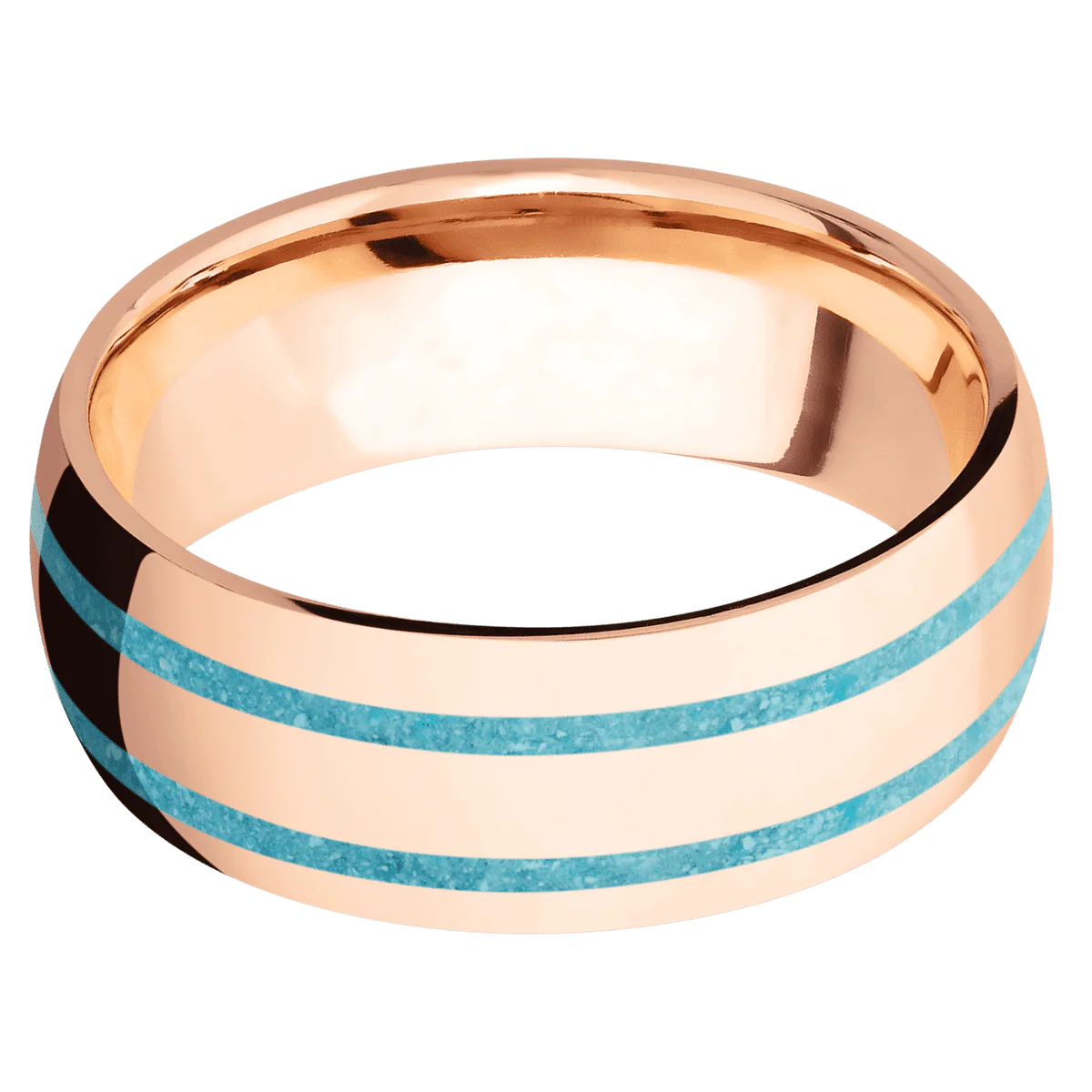 14K Rose Gold + Polish Finish - Image 3