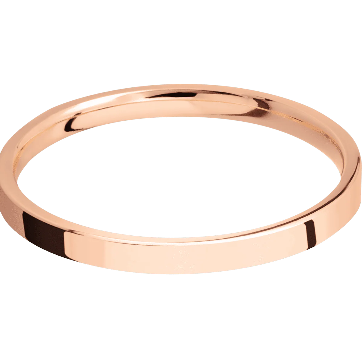 14K Rose Gold + Polish Finish - Image 3