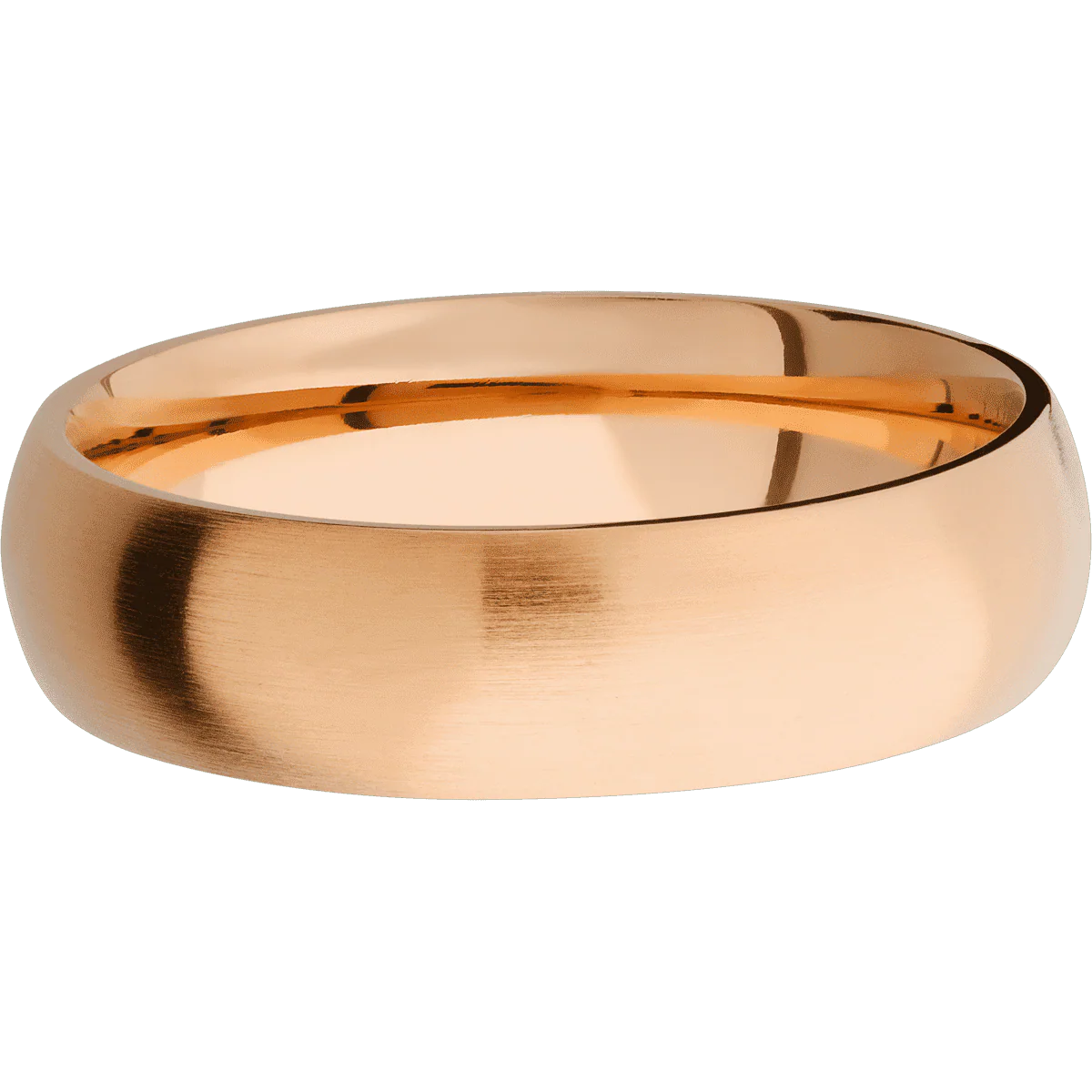 14K Rose Gold + Satin Finish - Image 3