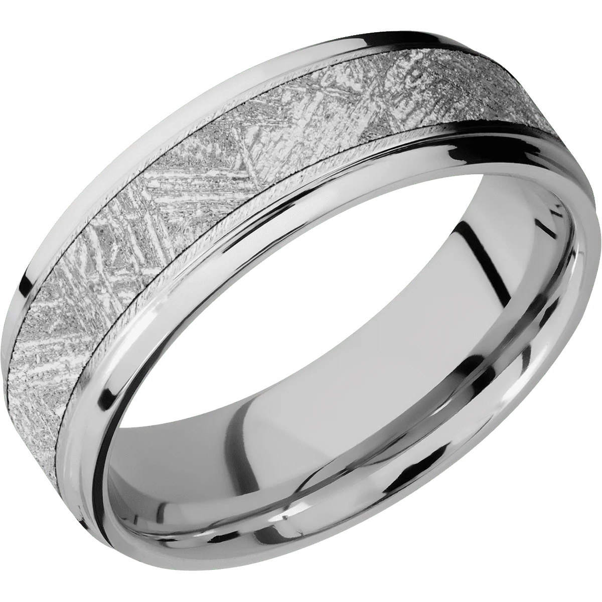 14K White Gold + Anglestone , Polish Finish - Image 2