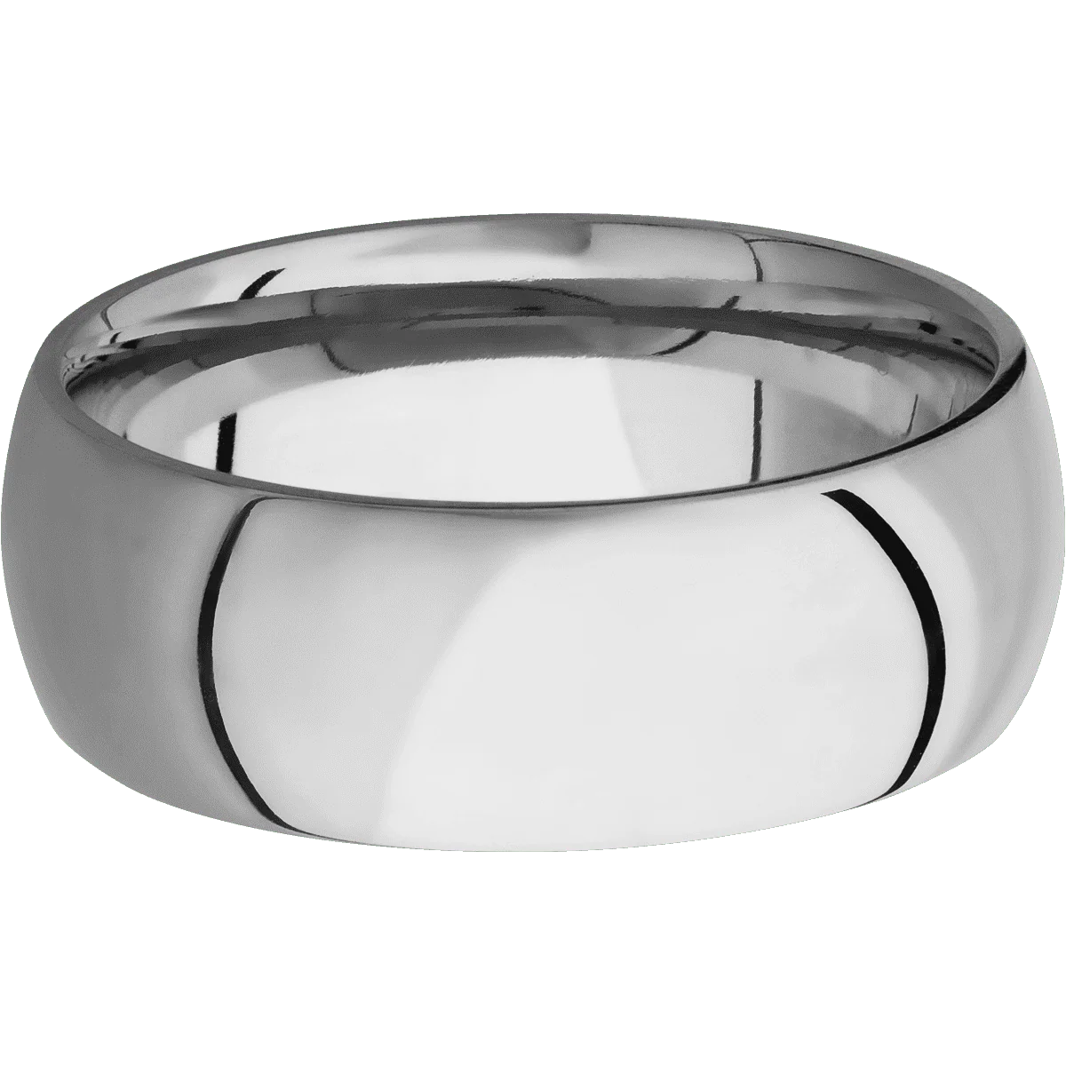 14K White Gold + Polish Finish - Image 3