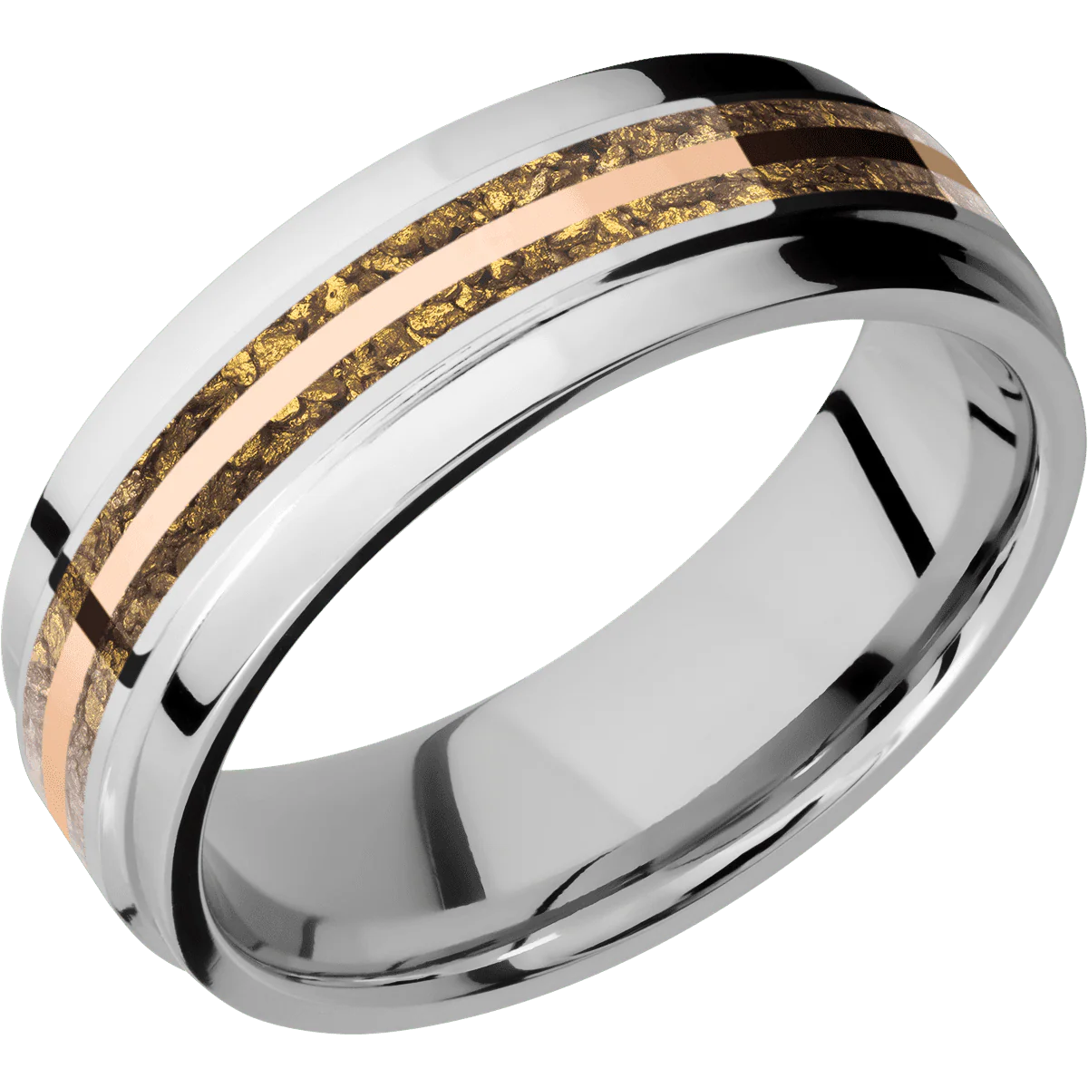 14K White Gold + Polish Finish - Image 2