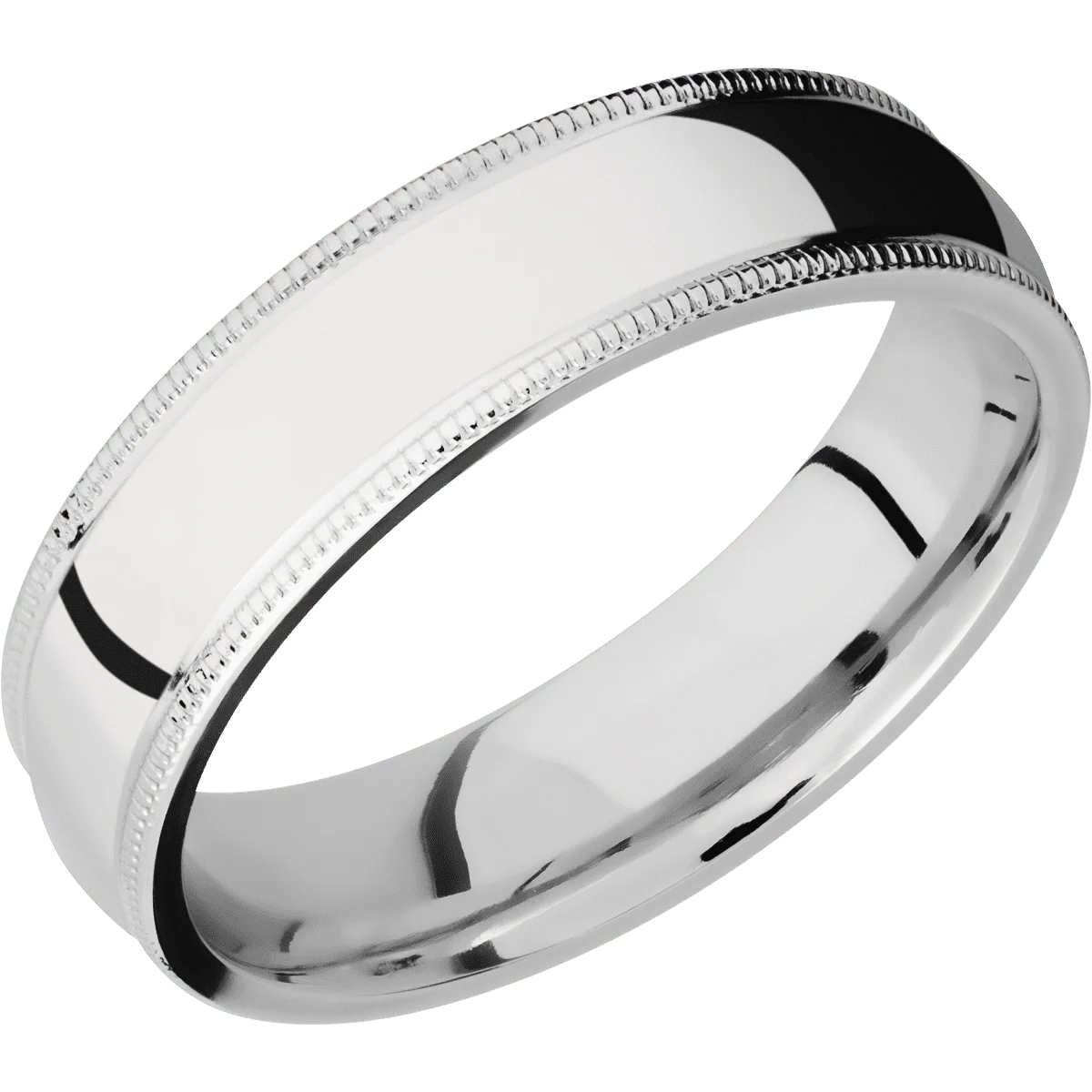 14K White Gold + Polish Finish - Image 2