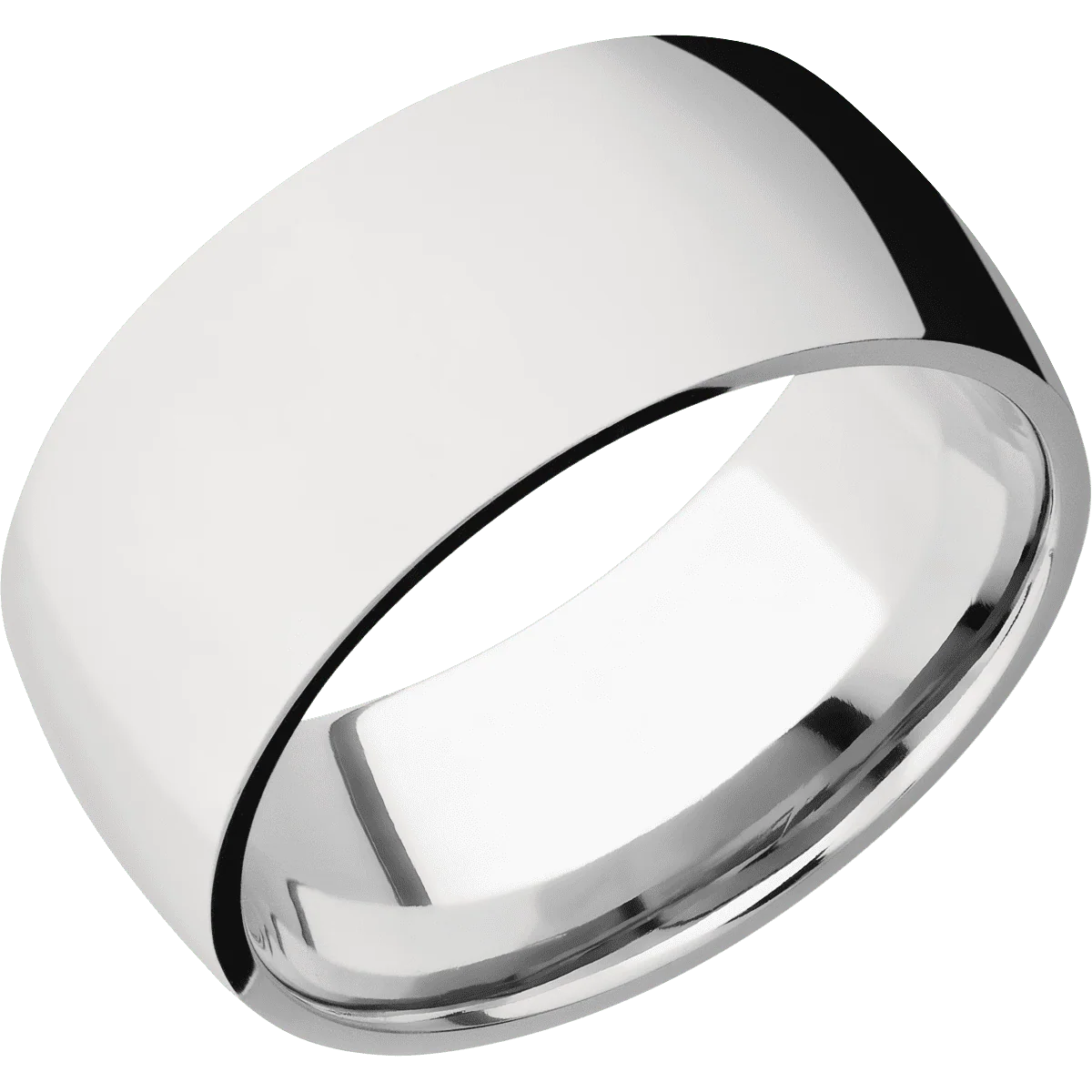 14K White Gold + Polish Finish - Image 2