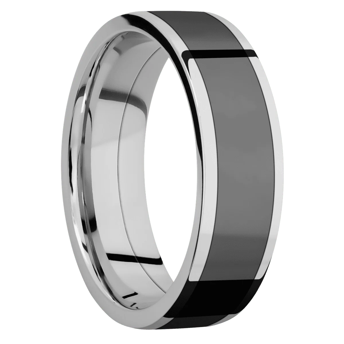 14K White Gold + Polish Finish