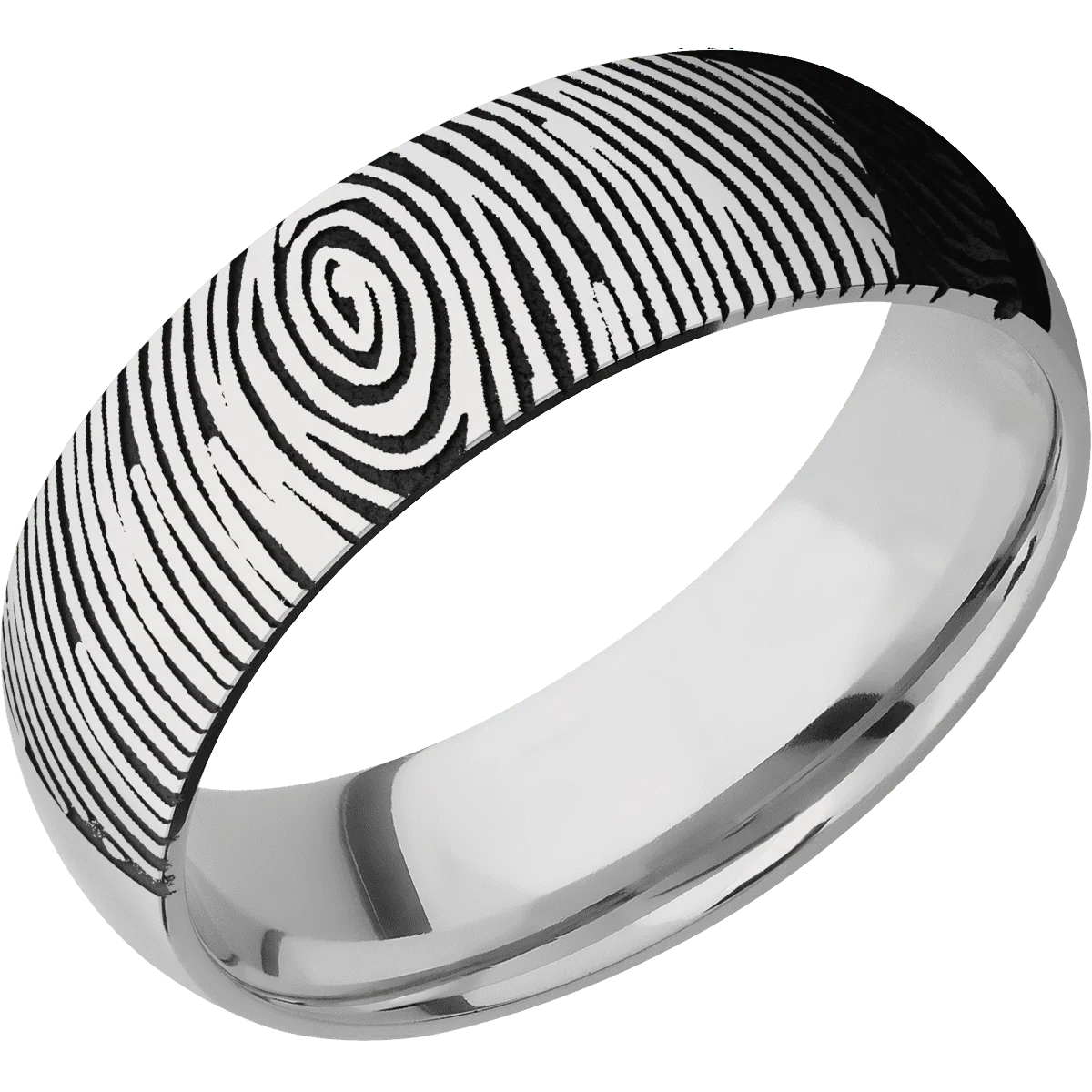 14K White Gold + Polish Finish - Image 2