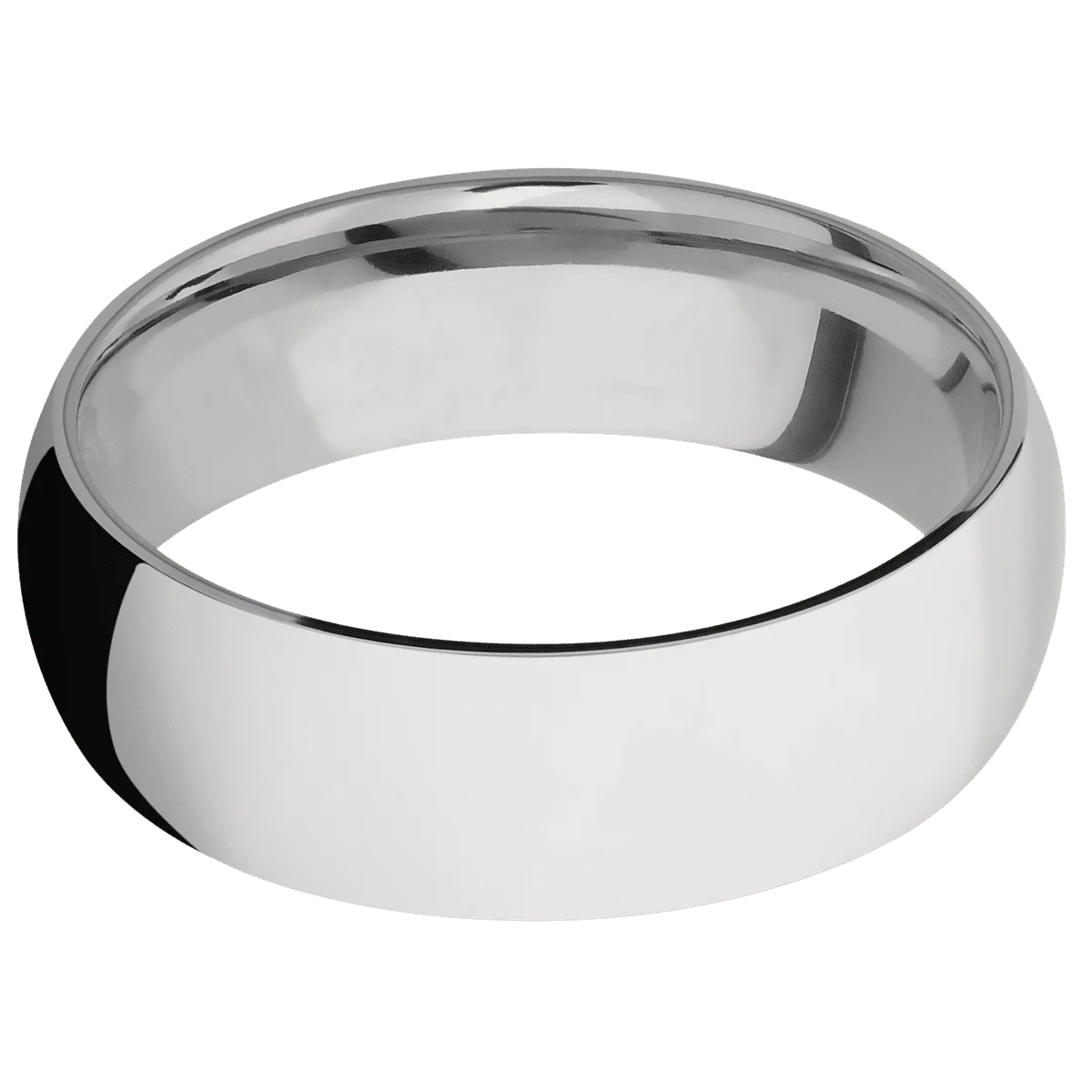14K White Gold + Polish Finish + Titanium - Image 3