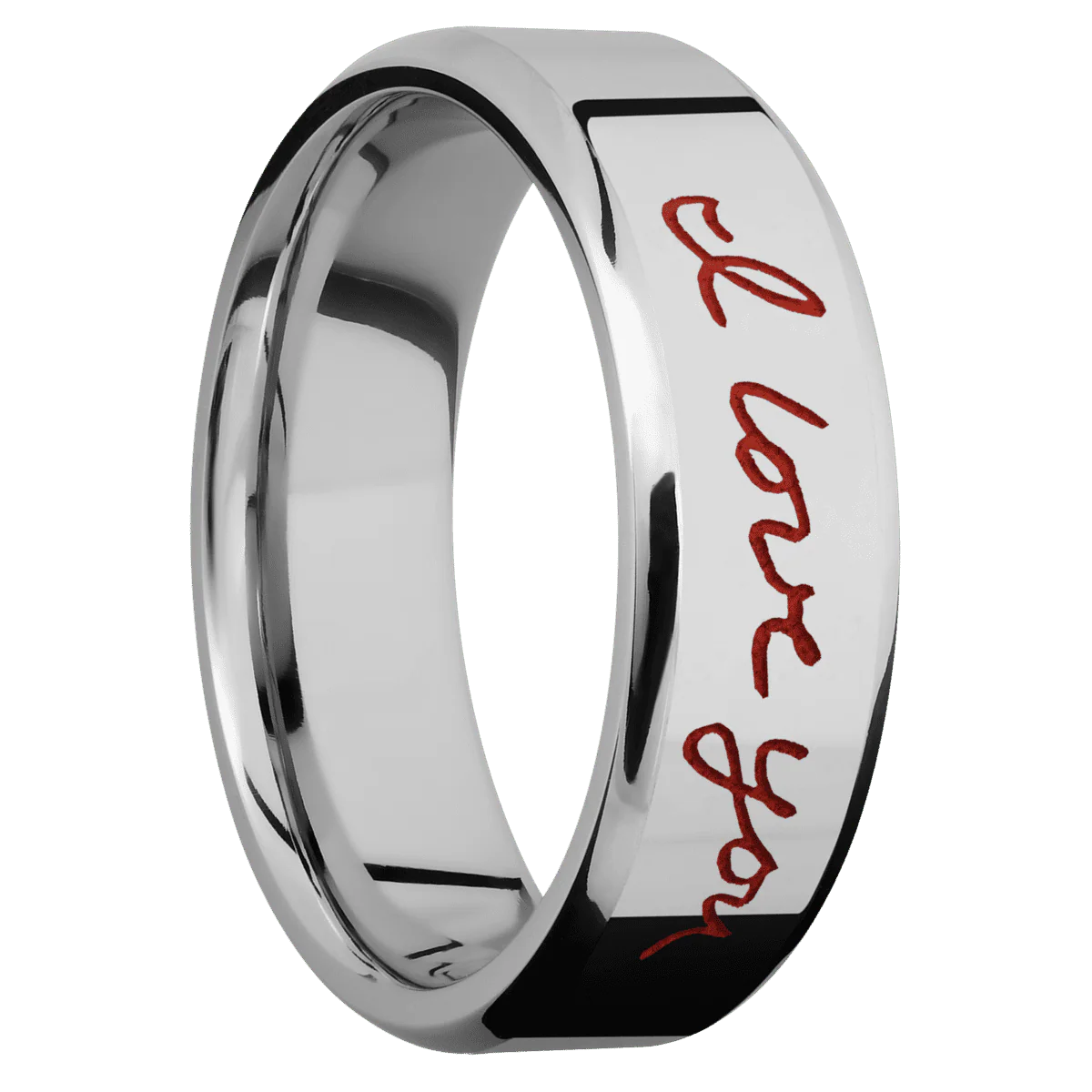 14K White Gold + Polish , Polish Finish