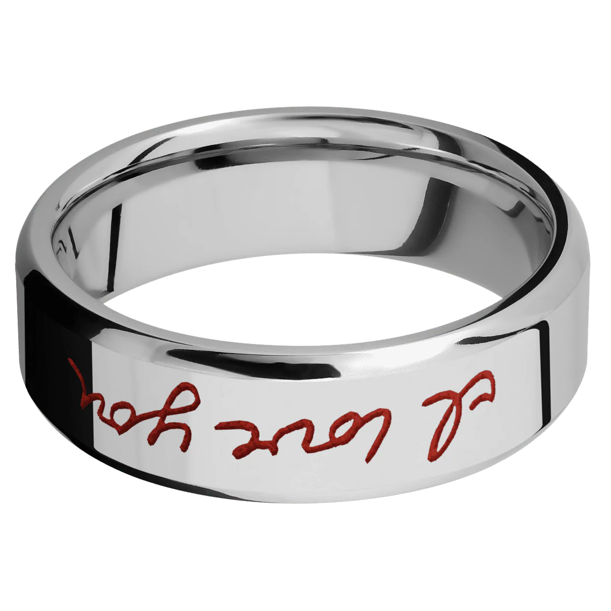 14K White Gold + Polish , Polish Finish - Image 3