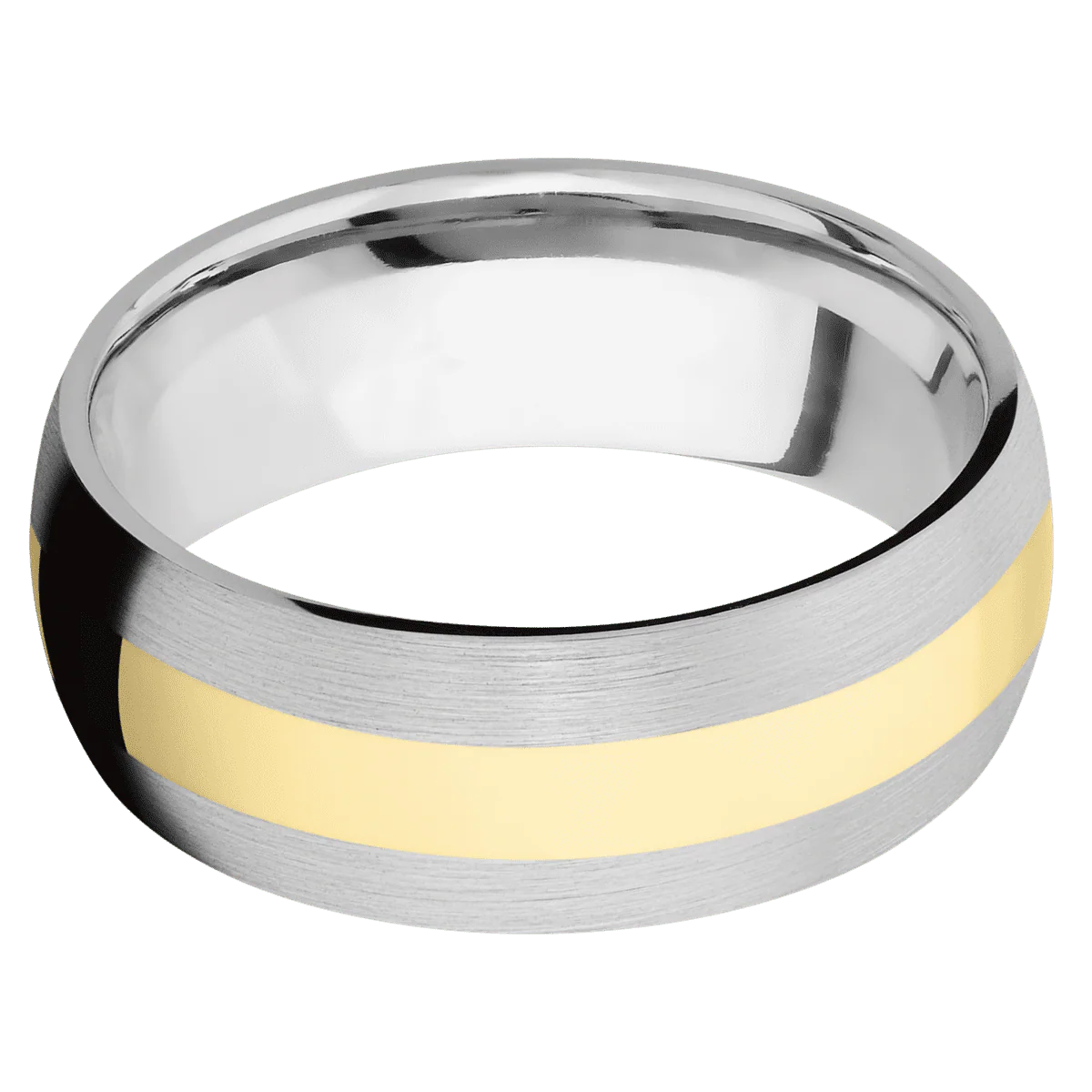14K White Gold + Satin Finish - Image 3