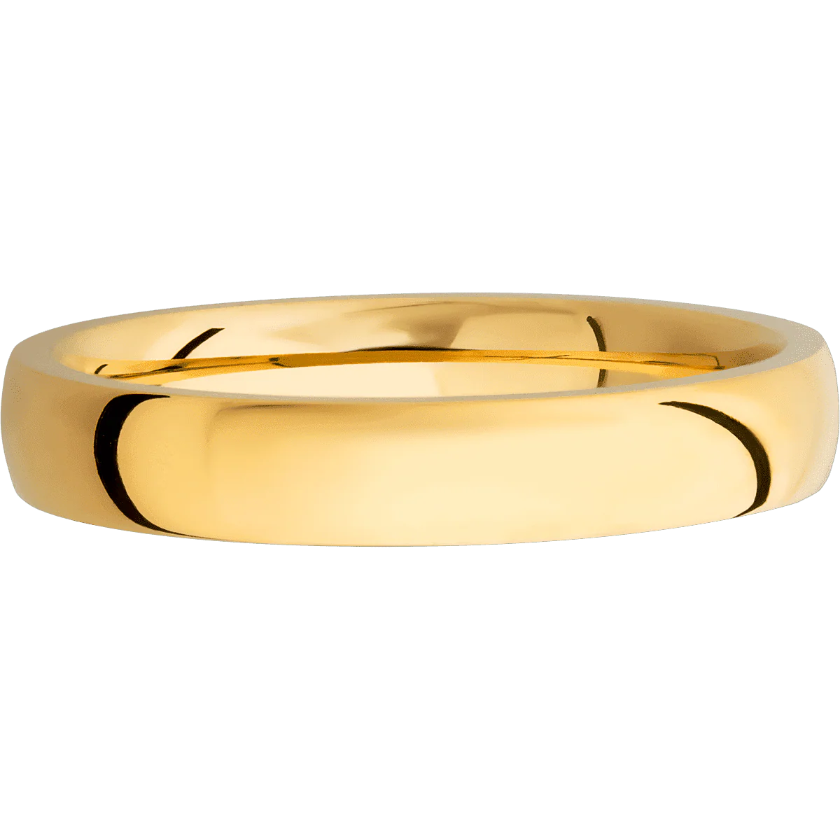 14K Yellow Gold + Polish Finish - Image 3