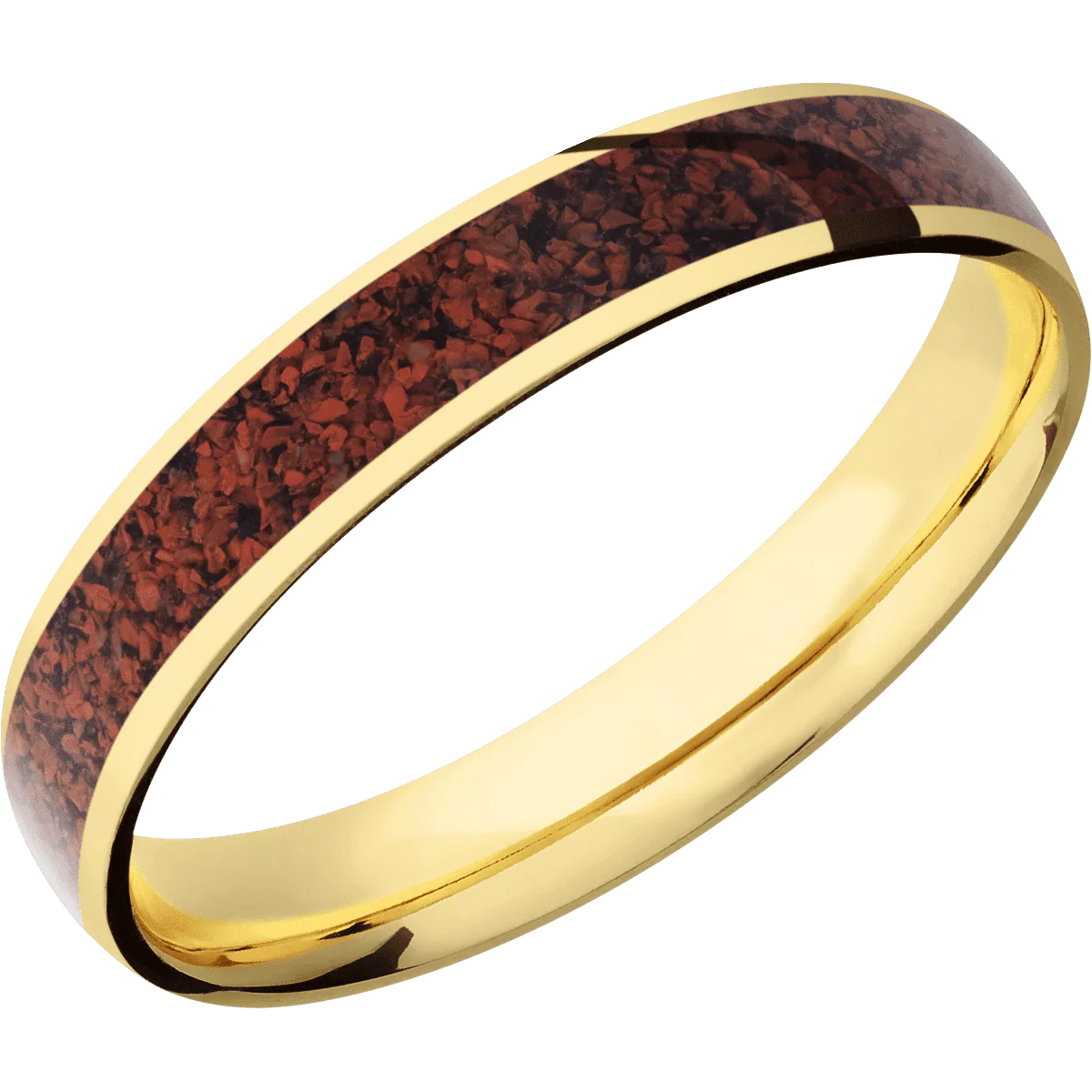 14K Yellow Gold + Polish Finish - Image 2