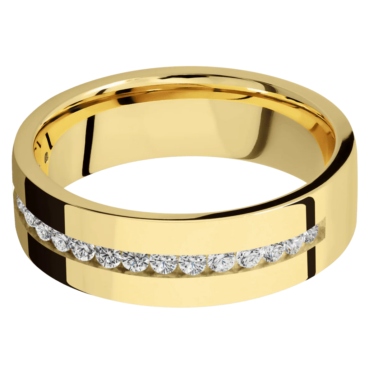 14K Yellow Gold + Polish Finish - Image 3
