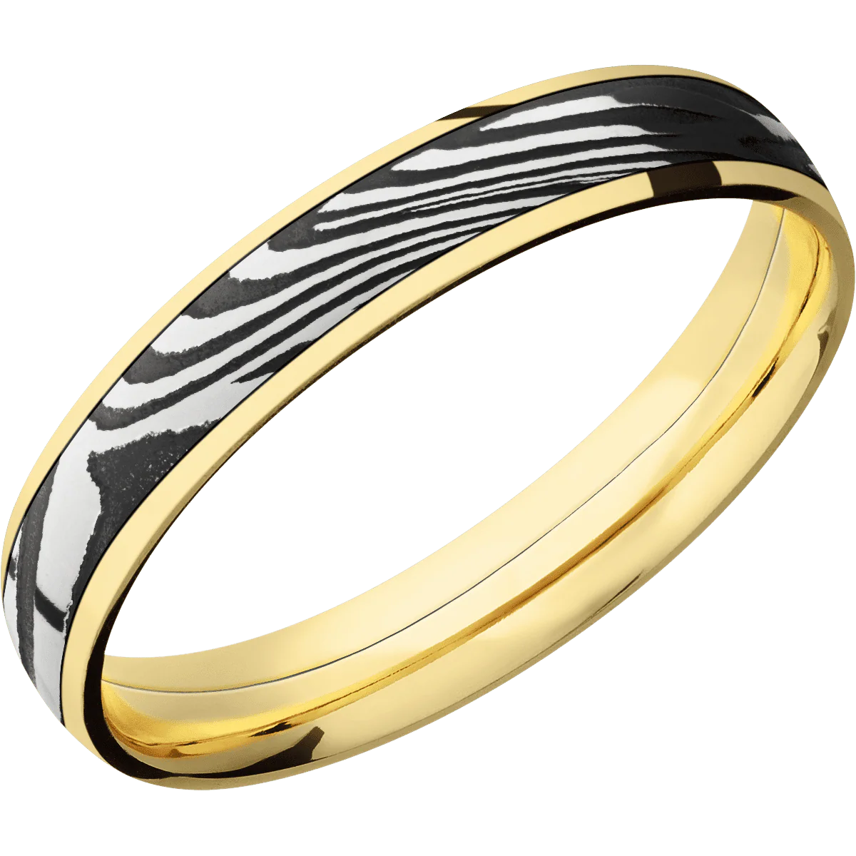 14K Yellow Gold + Polish Finish - Image 2