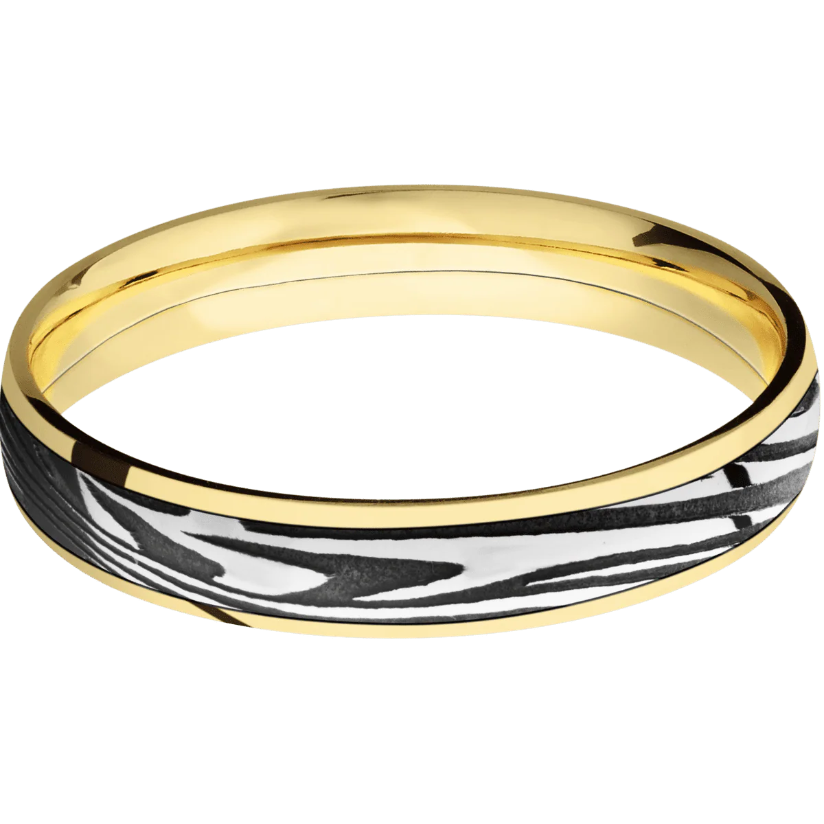 14K Yellow Gold + Polish Finish - Image 3