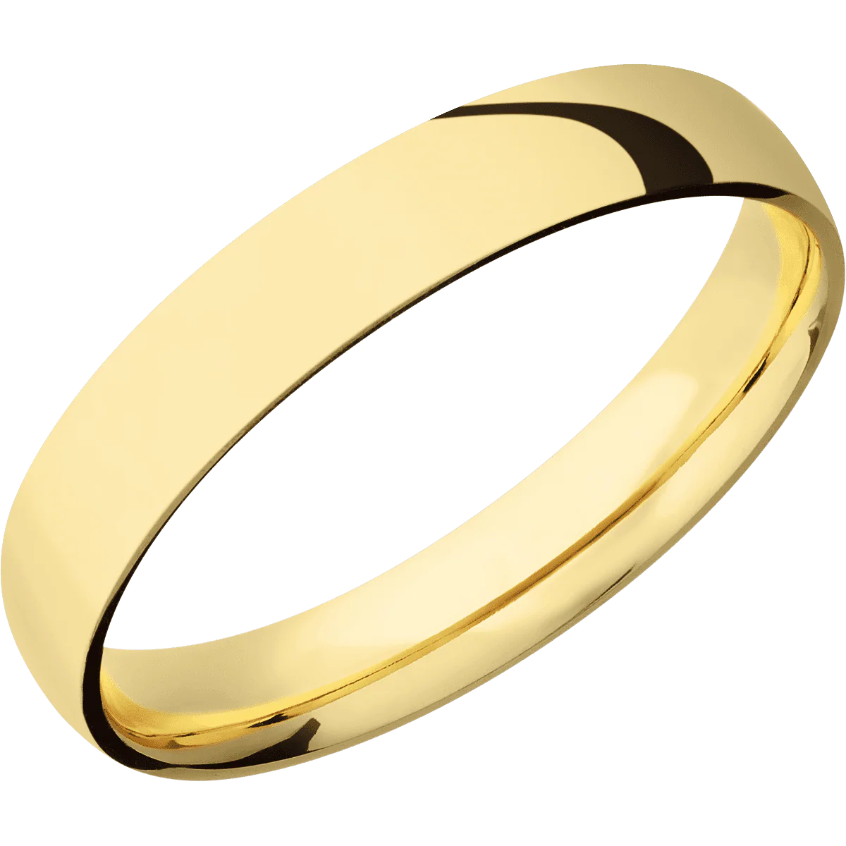 14K Yellow Gold + Polish Finish - Image 2