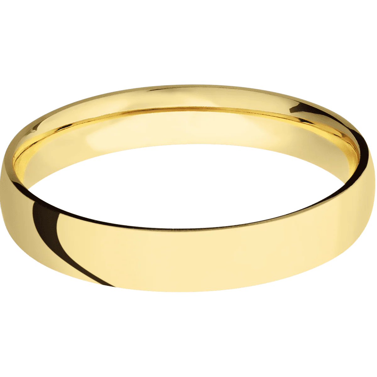 14K Yellow Gold + Polish Finish - Image 3