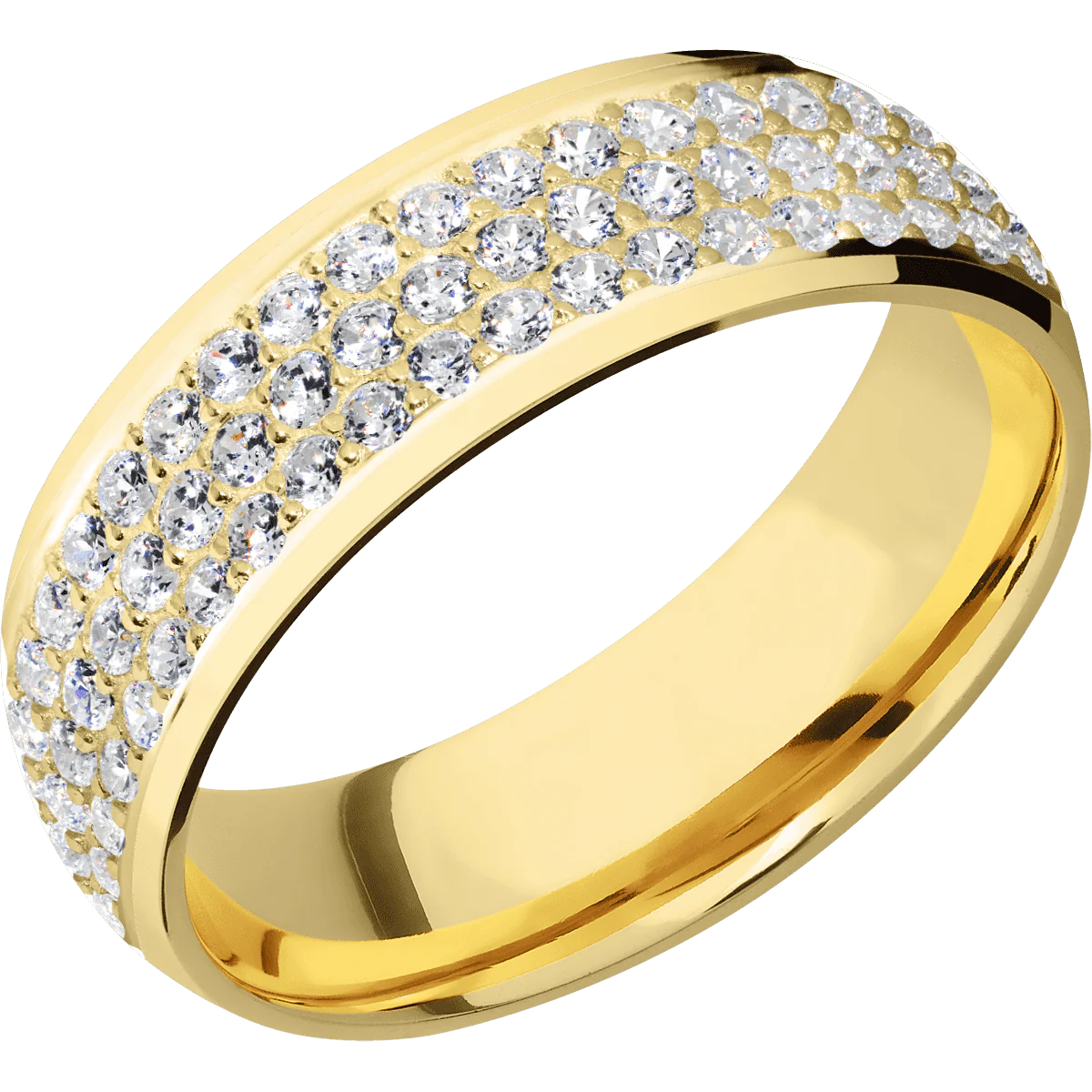 14K Yellow Gold + Polish Finish - Image 2