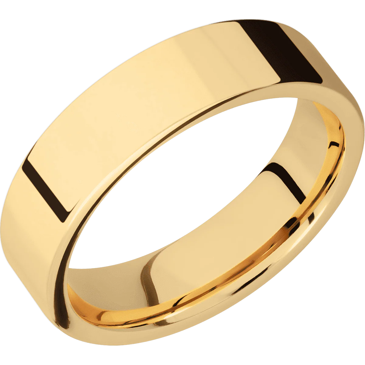 14K Yellow Gold + Polish Finish - Image 2