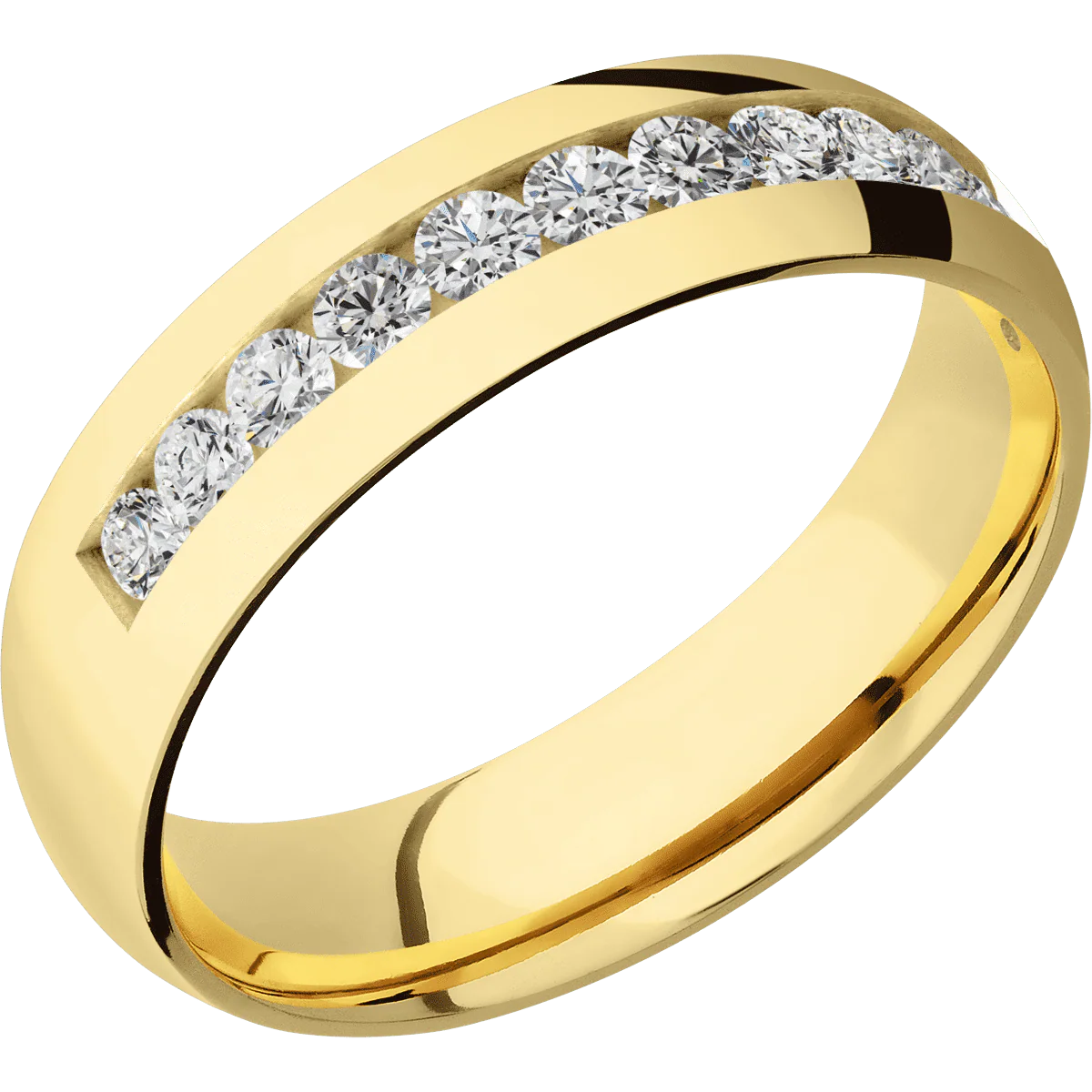 14K Yellow Gold + Polish Finish - Image 2