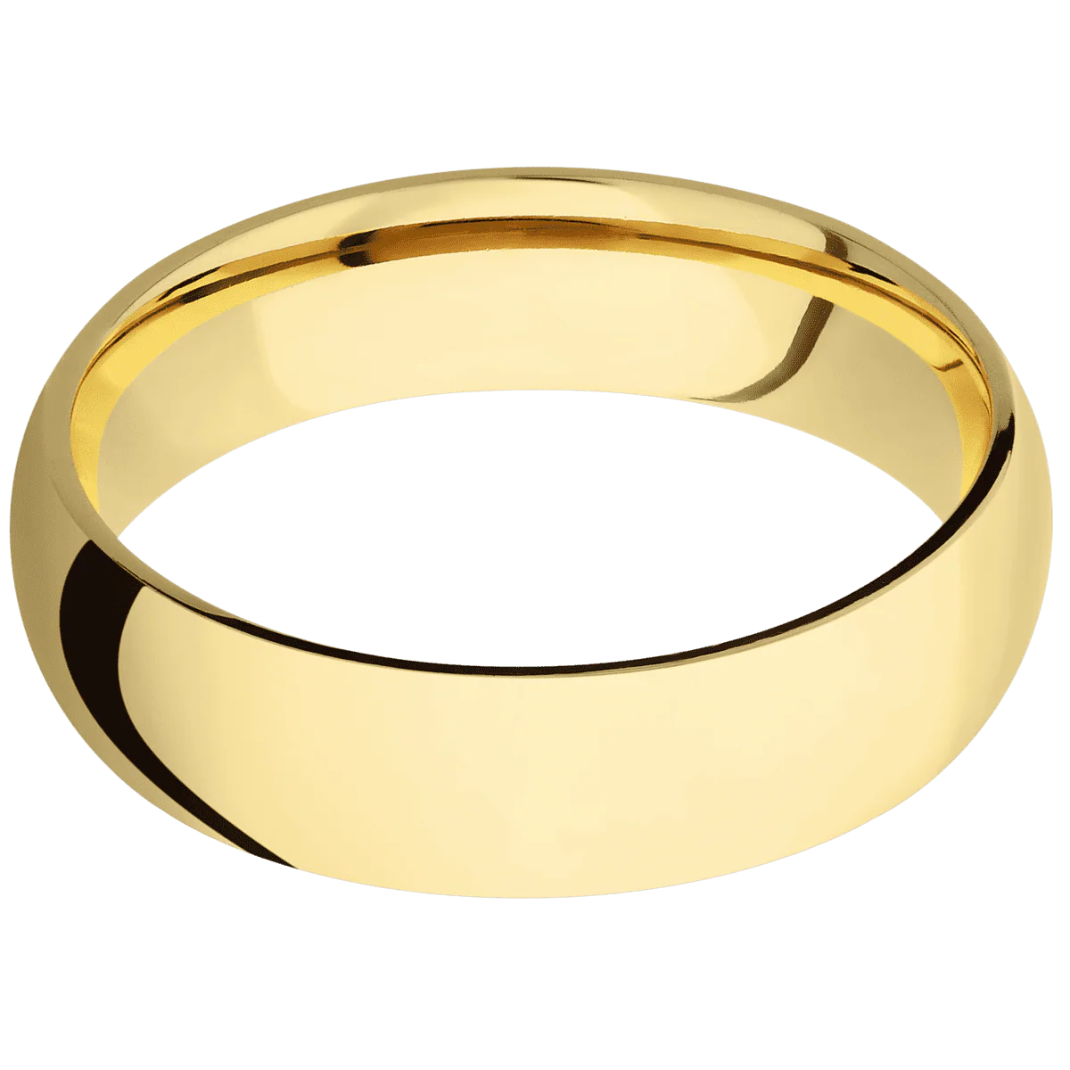 14K Yellow Gold + Polish Finish - Image 3