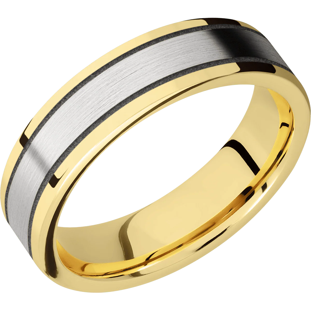 14K Yellow Gold + Polish Finish - Image 2