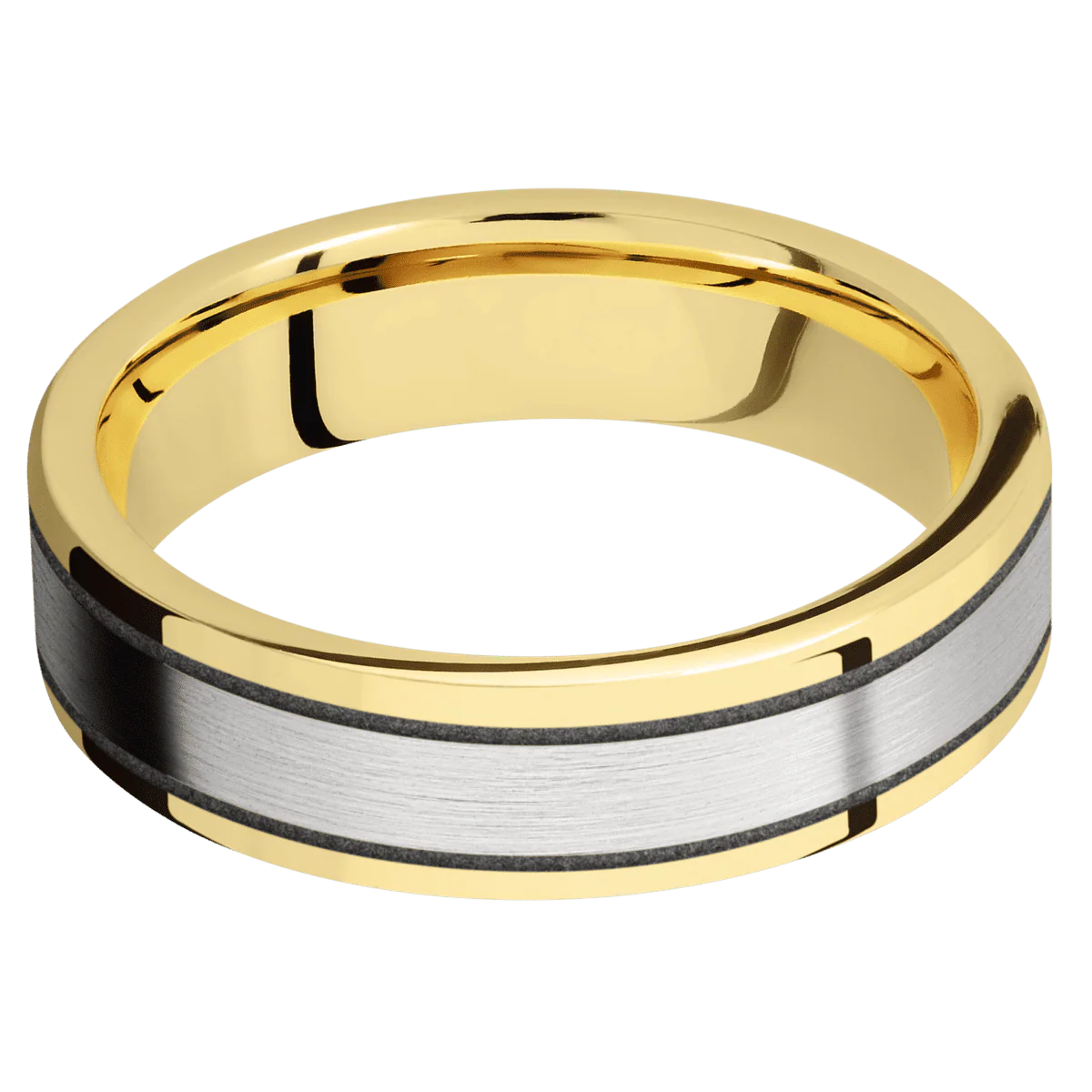 14K Yellow Gold + Polish Finish - Image 3