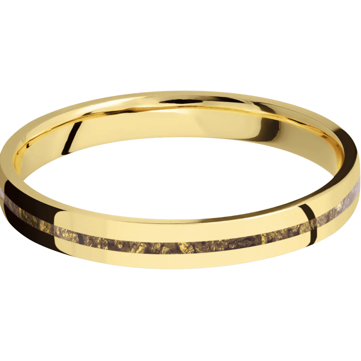 14K Yellow Gold + Polish Finish - Image 3