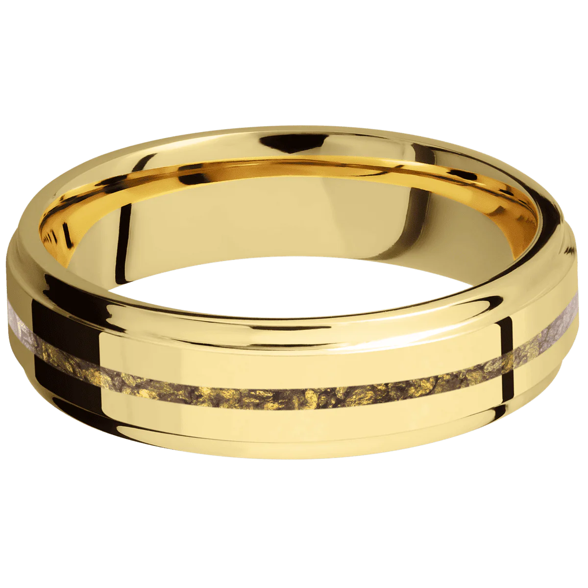 14K Yellow Gold + Polish , Polish Finish - Image 3
