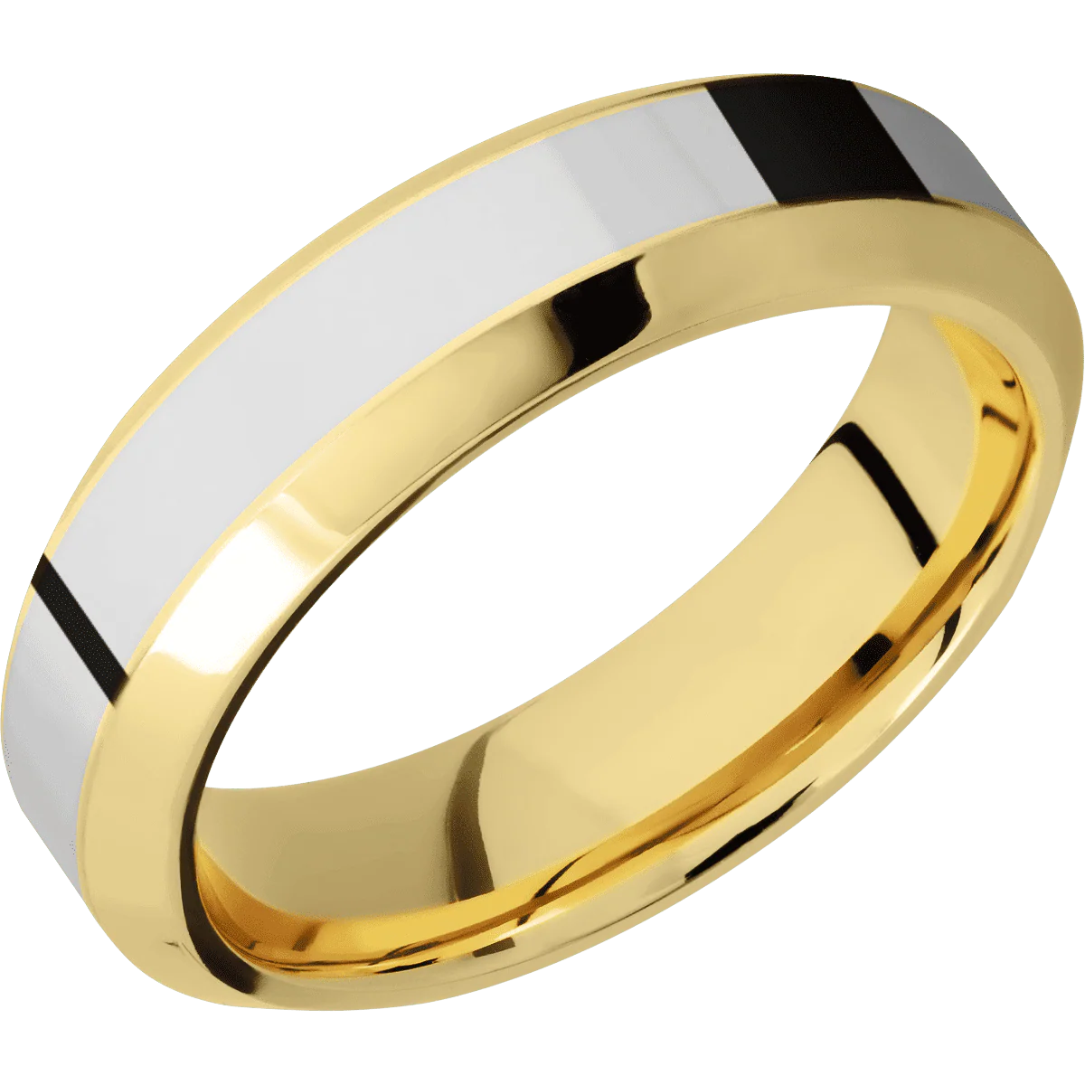 14K Yellow Gold + Polish , Polish Finish - Image 2