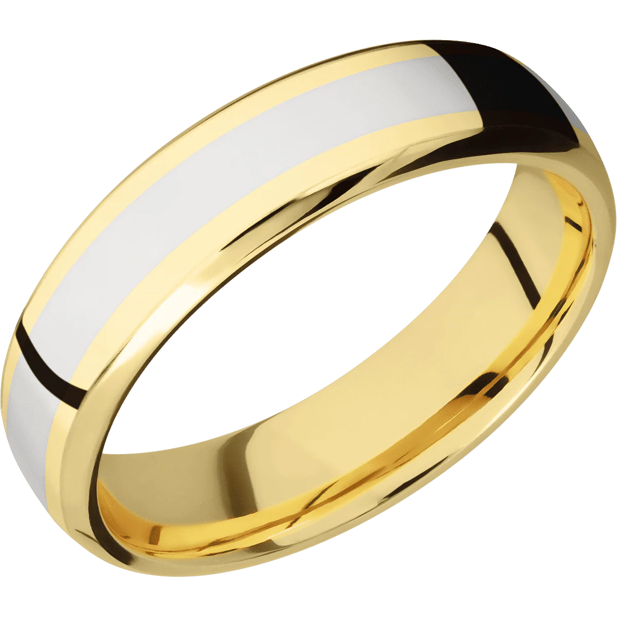 14K Yellow Gold + Polish , Polish Finish - Image 2