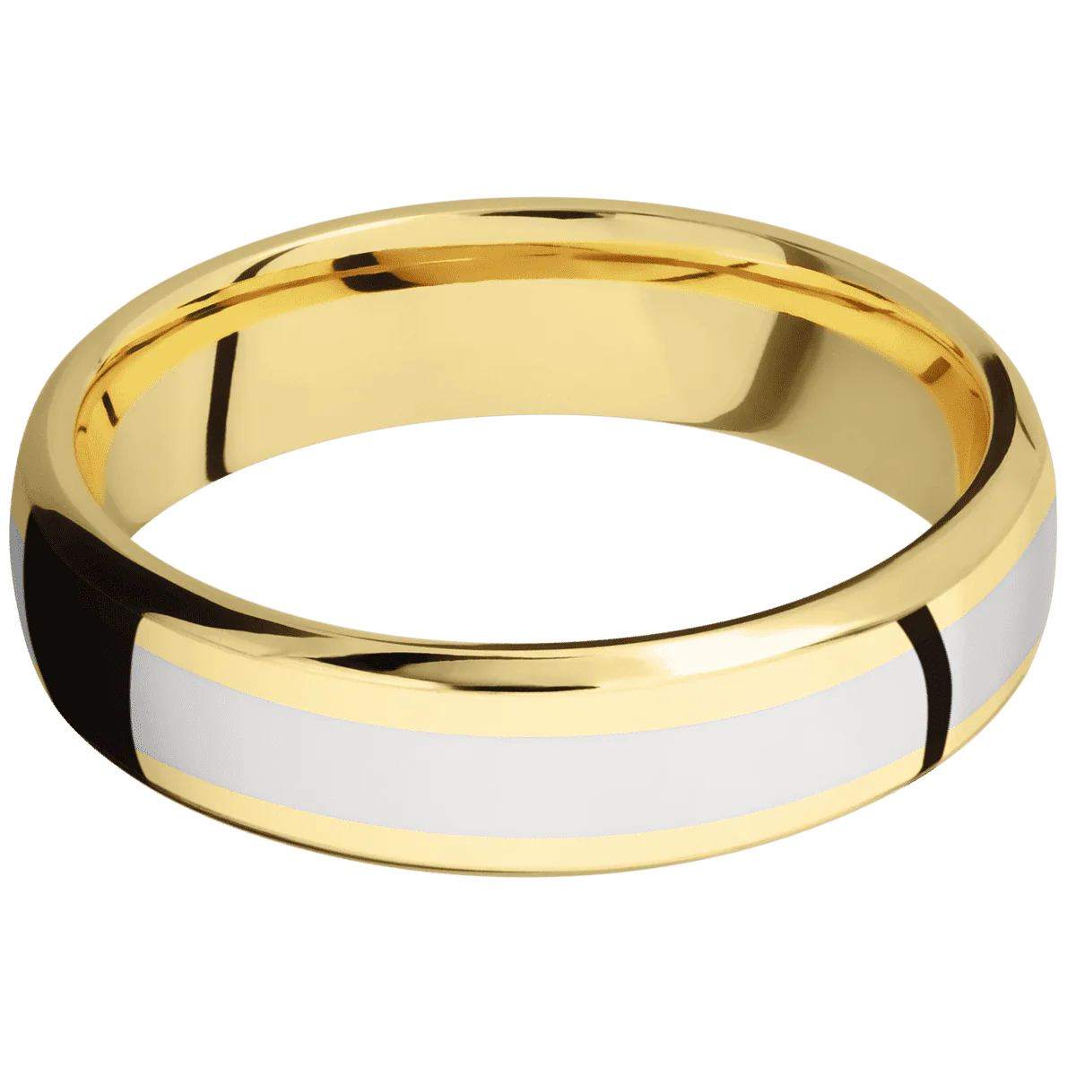14K Yellow Gold + Polish , Polish Finish - Image 3