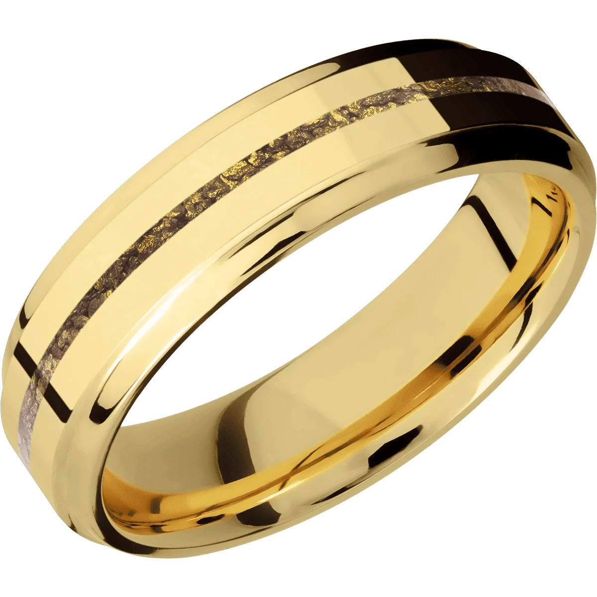 14K Yellow Gold + Polish , Polish Finish - Image 2