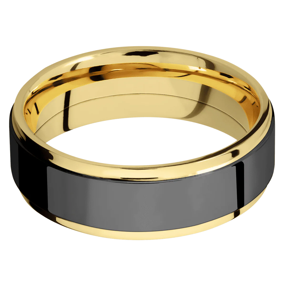 14K Yellow Gold + Polish , Polish Finish - Image 3