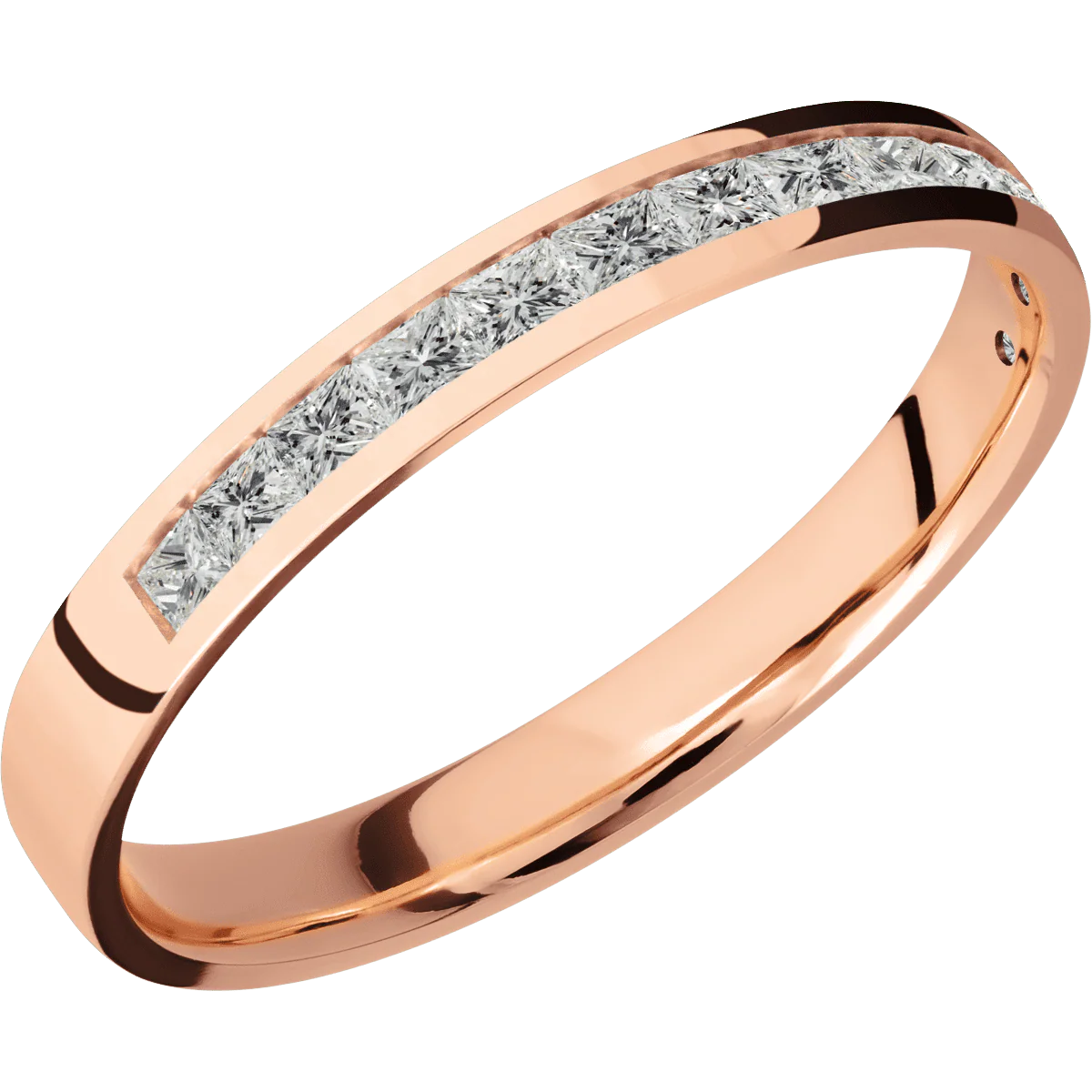 18K Rose Gold + Polish Finish - Image 2