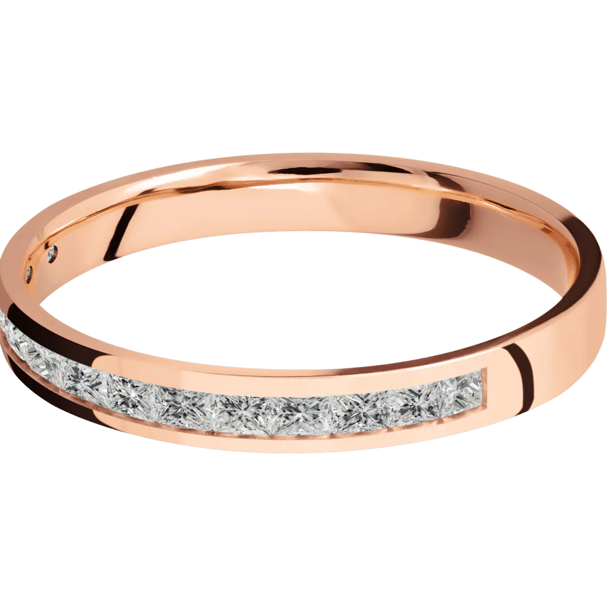 18K Rose Gold + Polish Finish - Image 3