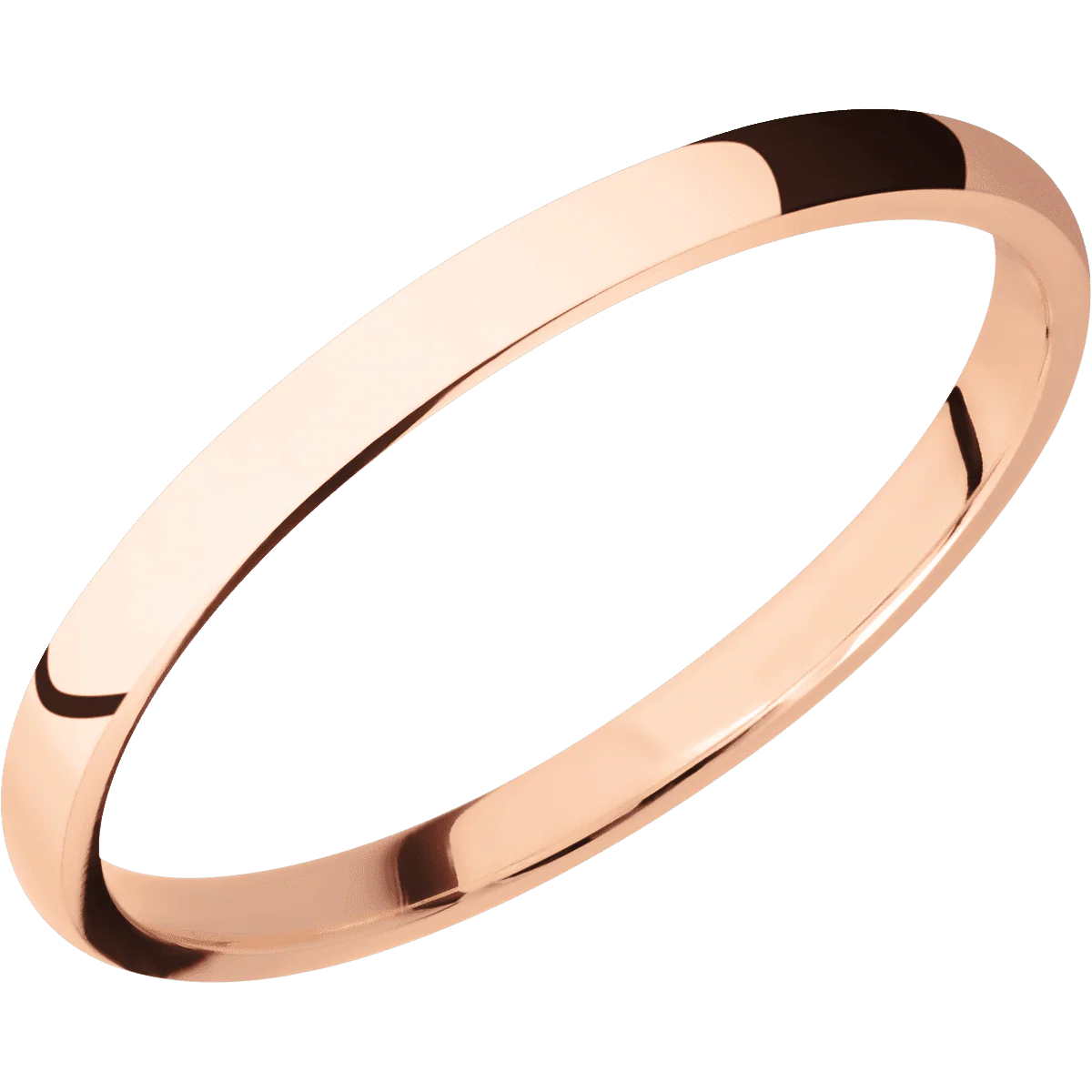 18K Rose Gold + Polish Finish - Image 2
