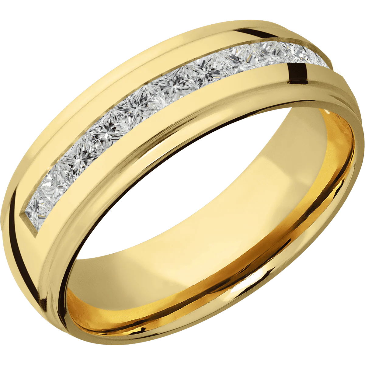 18K Yellow Gold + Polish , Polish Finish - Image 2