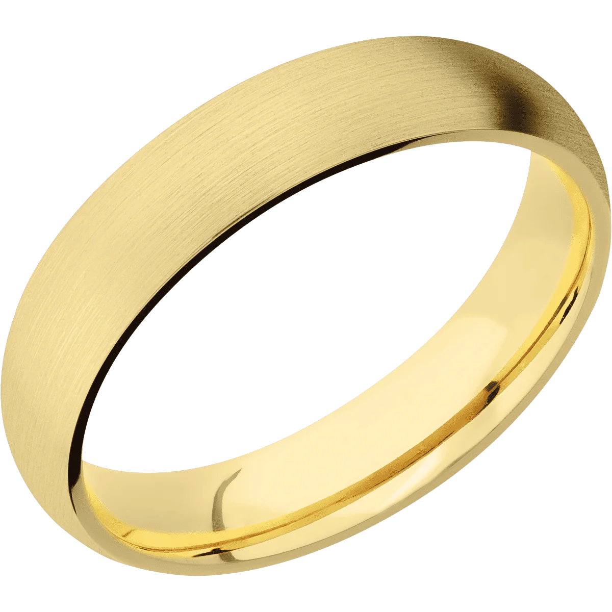 18K Yellow Gold + Satin Finish - Image 2