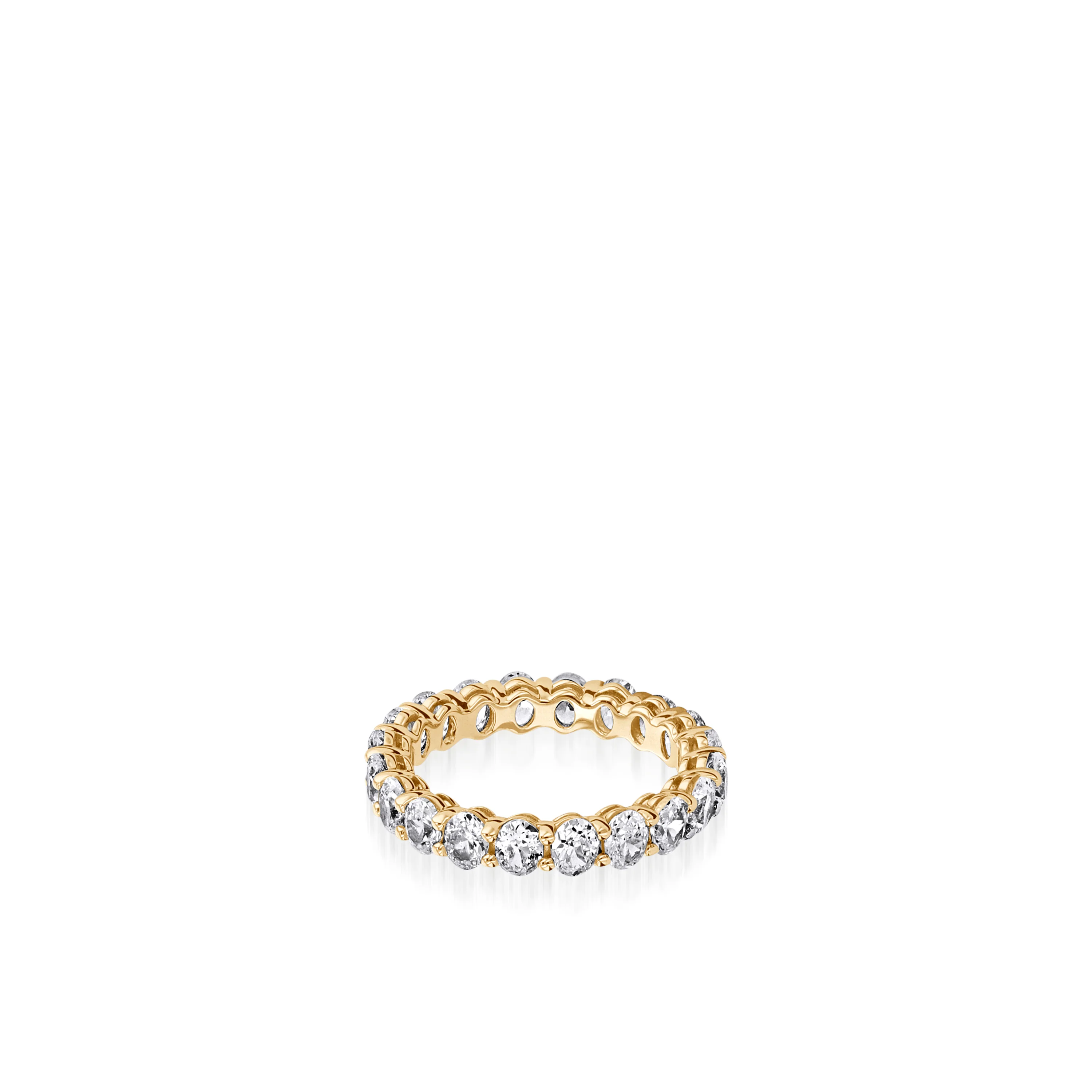 3-Carat Oval Lab Diamond Eternity Band - Image 5