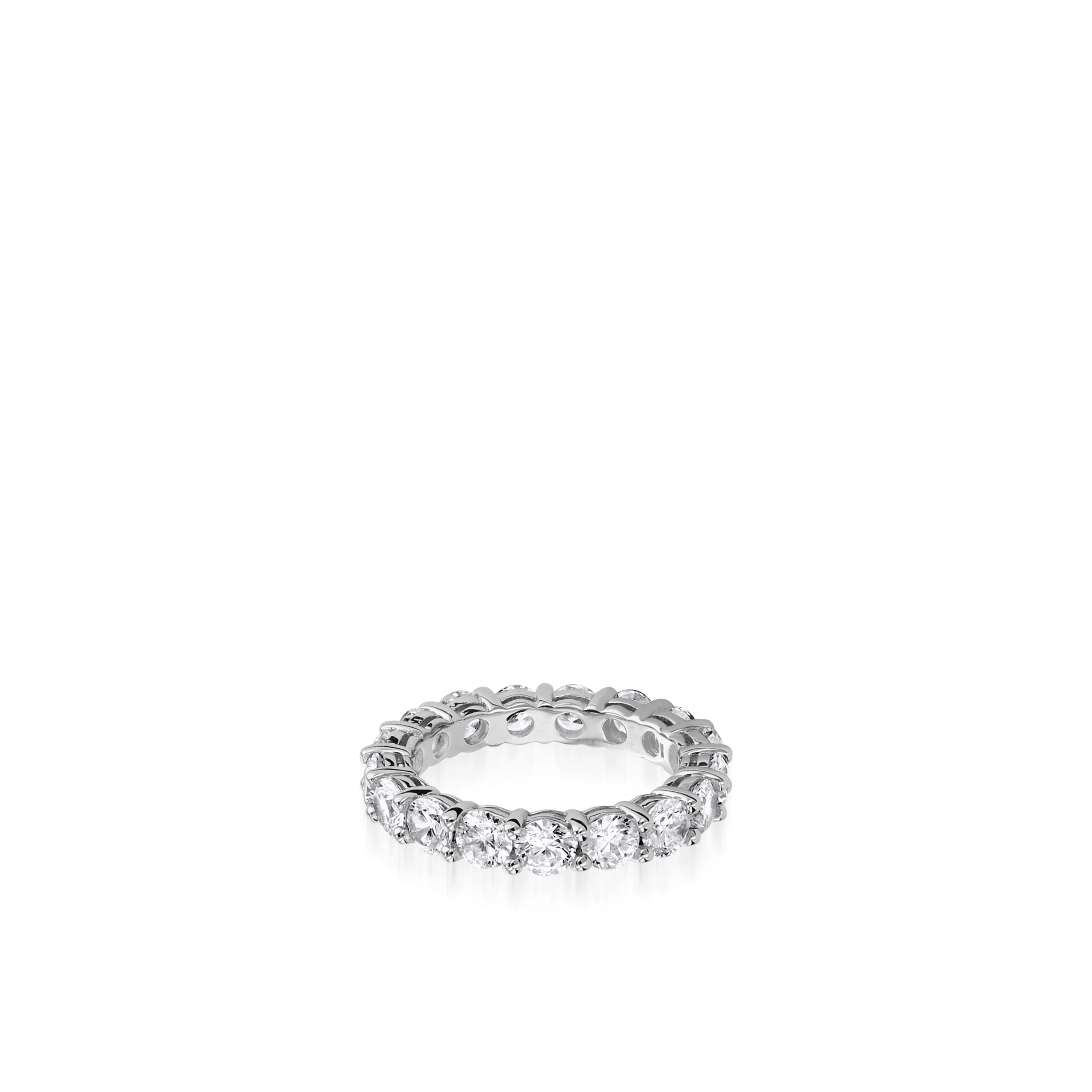 3.5-Carat Round Natural Diamond Eternity Band - Image 3