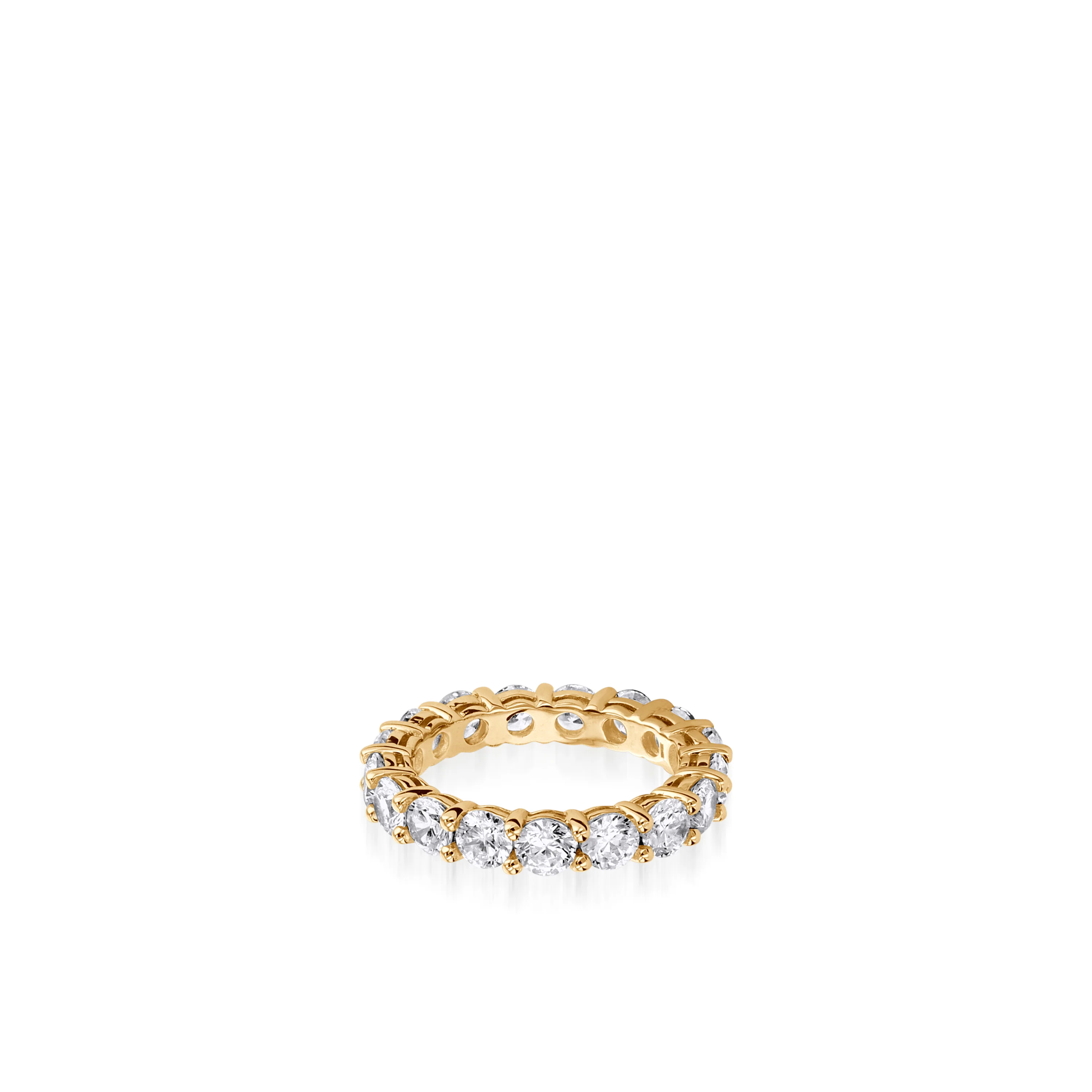 3.5-Carat Round Natural Diamond Eternity Band - Image 5