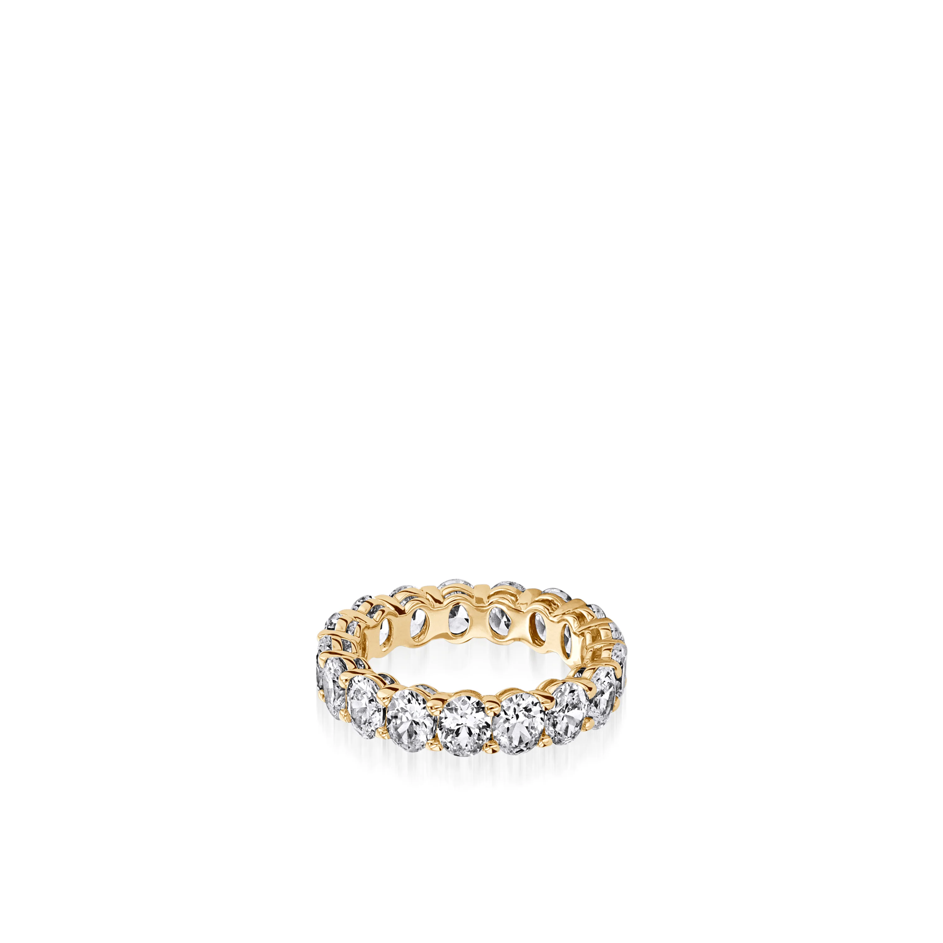 5-Carat Oval Natural Diamond Eternity Band - Image 5