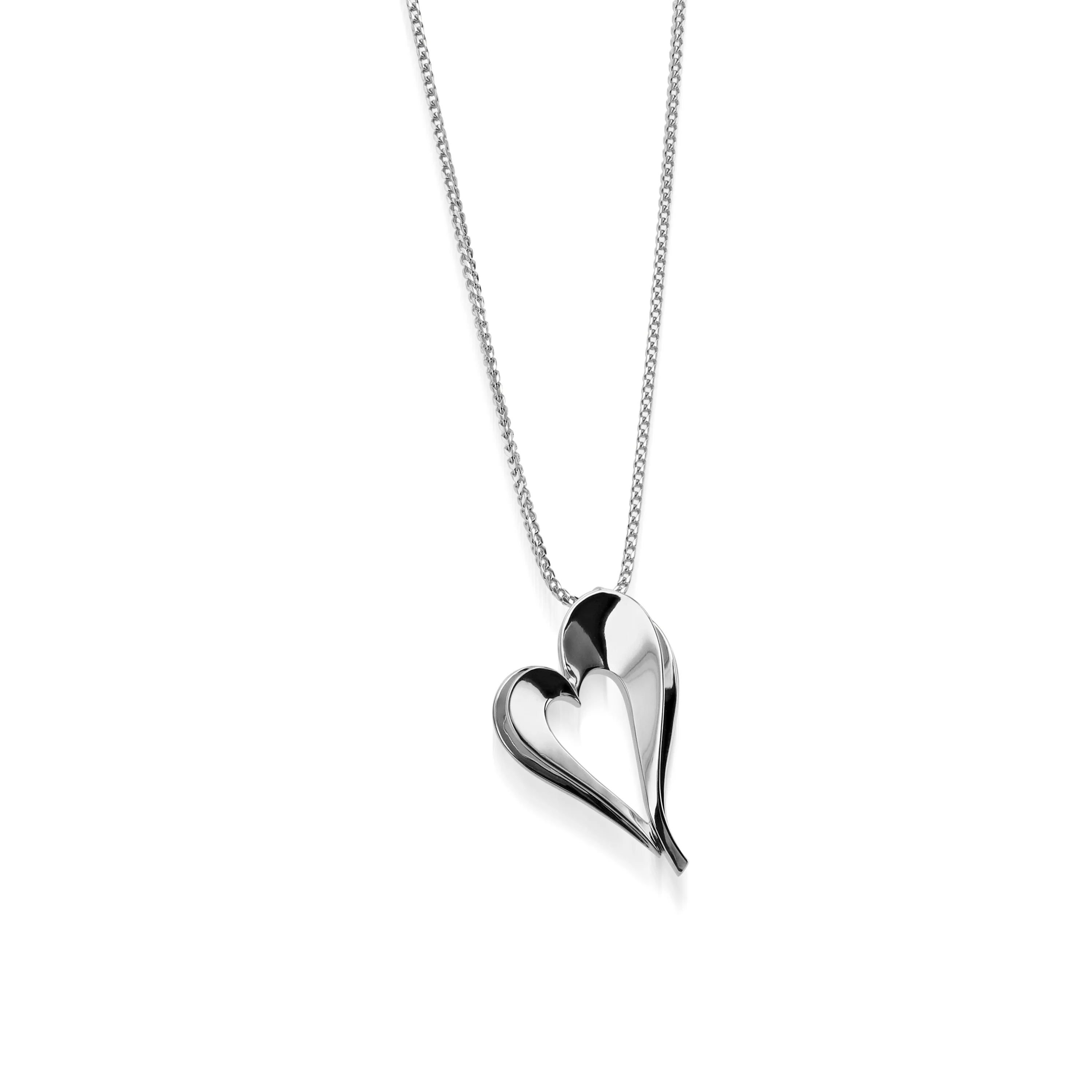 Adore Gold Heart Pendant Necklace - Image 2