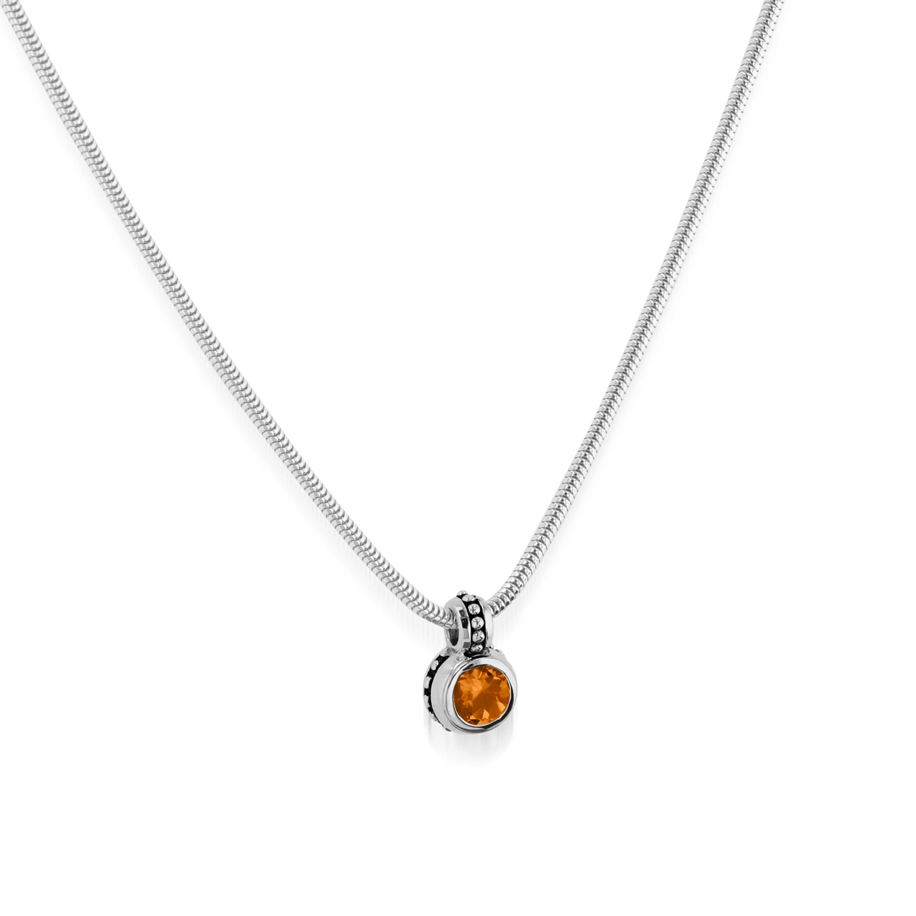 Antigua Birthstone Solitaire Pendant - Image 9
