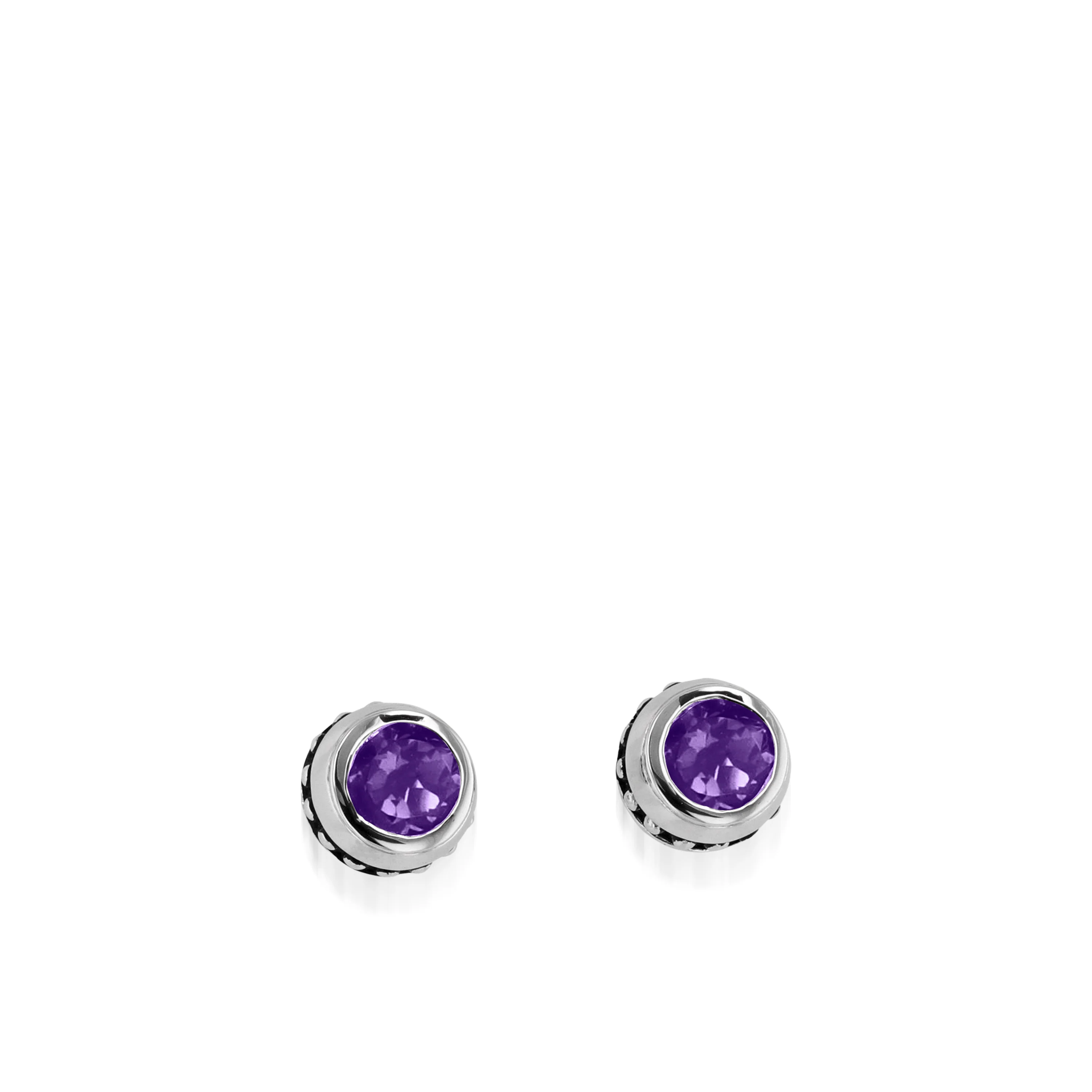 Antigua Birthstone Stud Earrings - Image 3