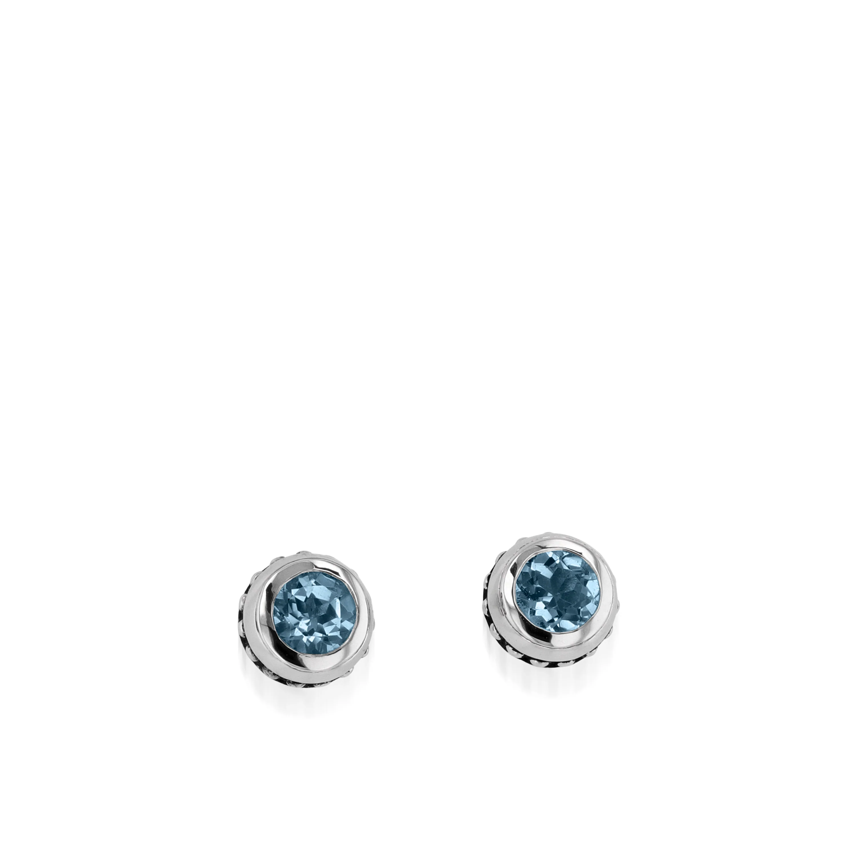 Antigua Birthstone Stud Earrings - Image 8
