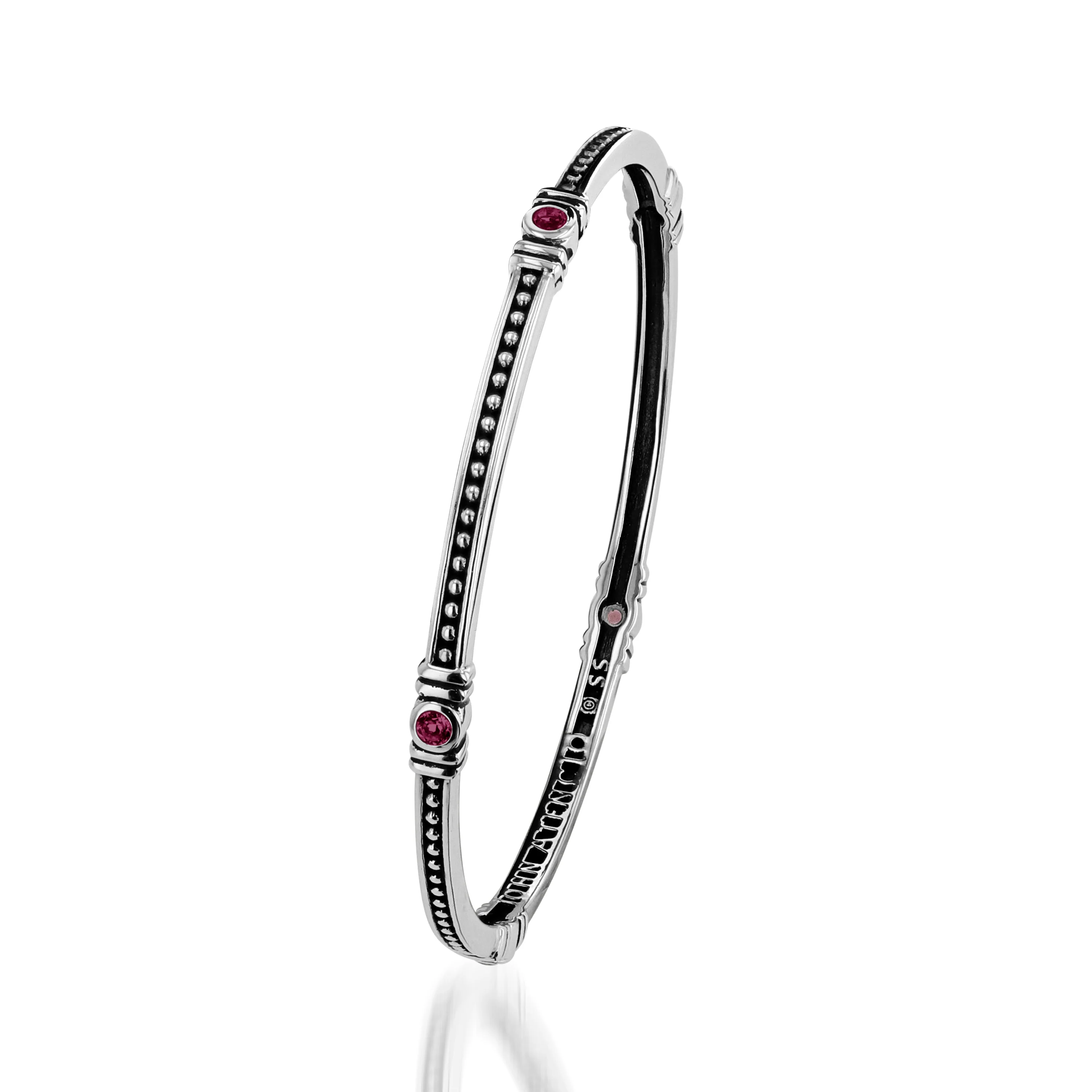Antigua Birthstone Stacking Bangle Bracelet - Image 4